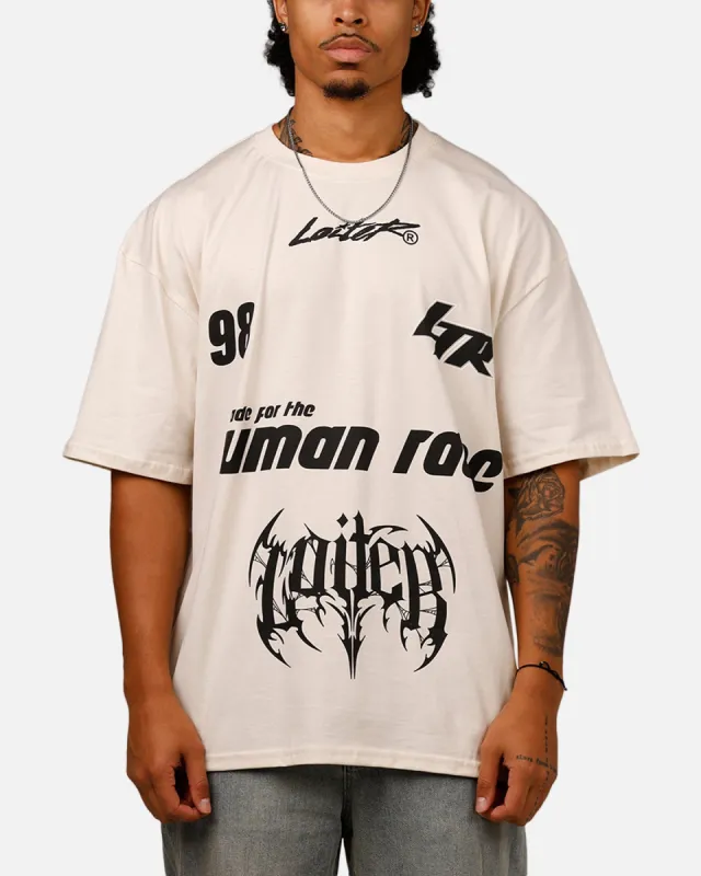 Loiter Racer T-Shirt Off White sold by Culture Kings