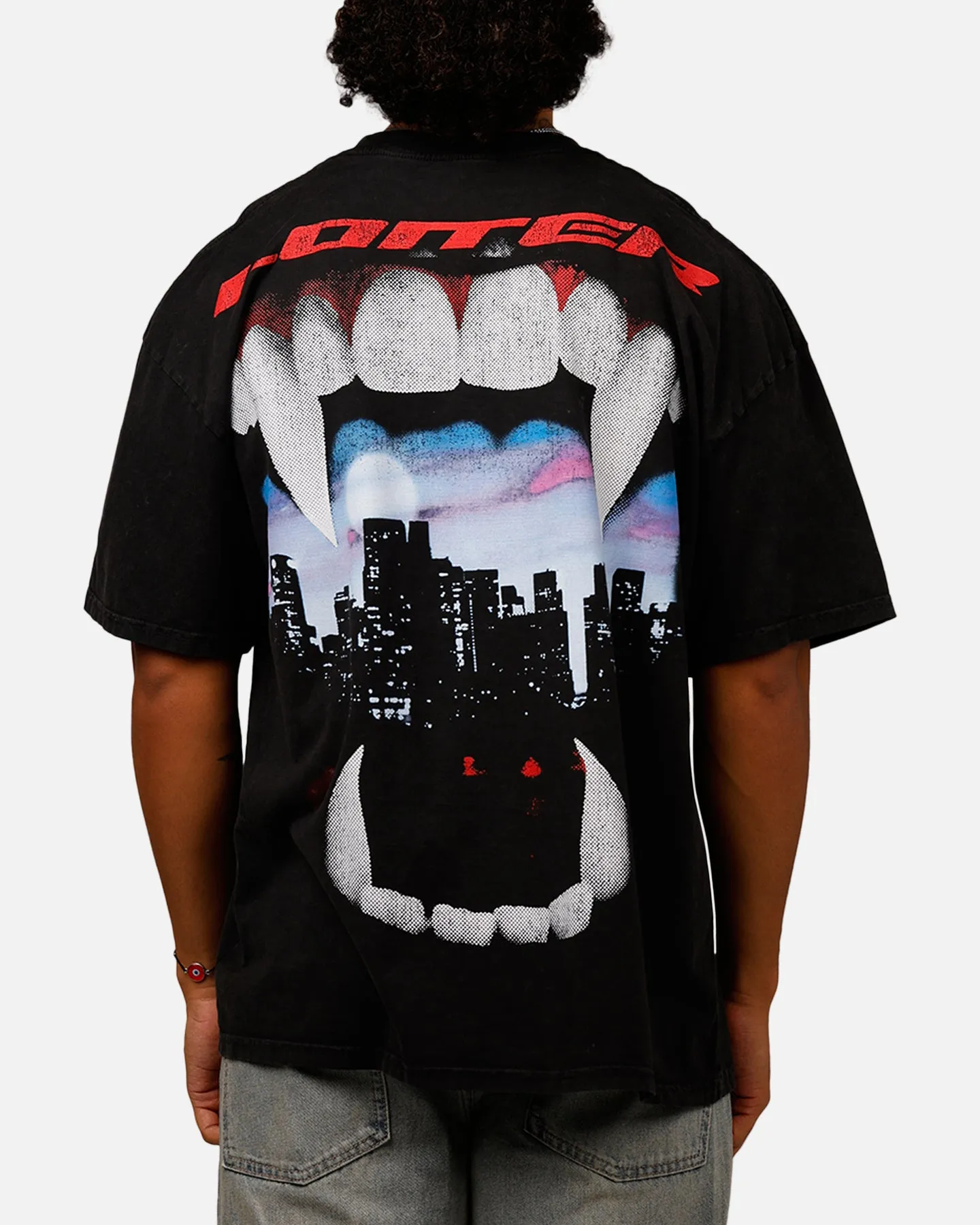 Loiter Urban Beast Vintage T-Shirt Black Acidwash sold by Culture Kings product image thumbnail 2
