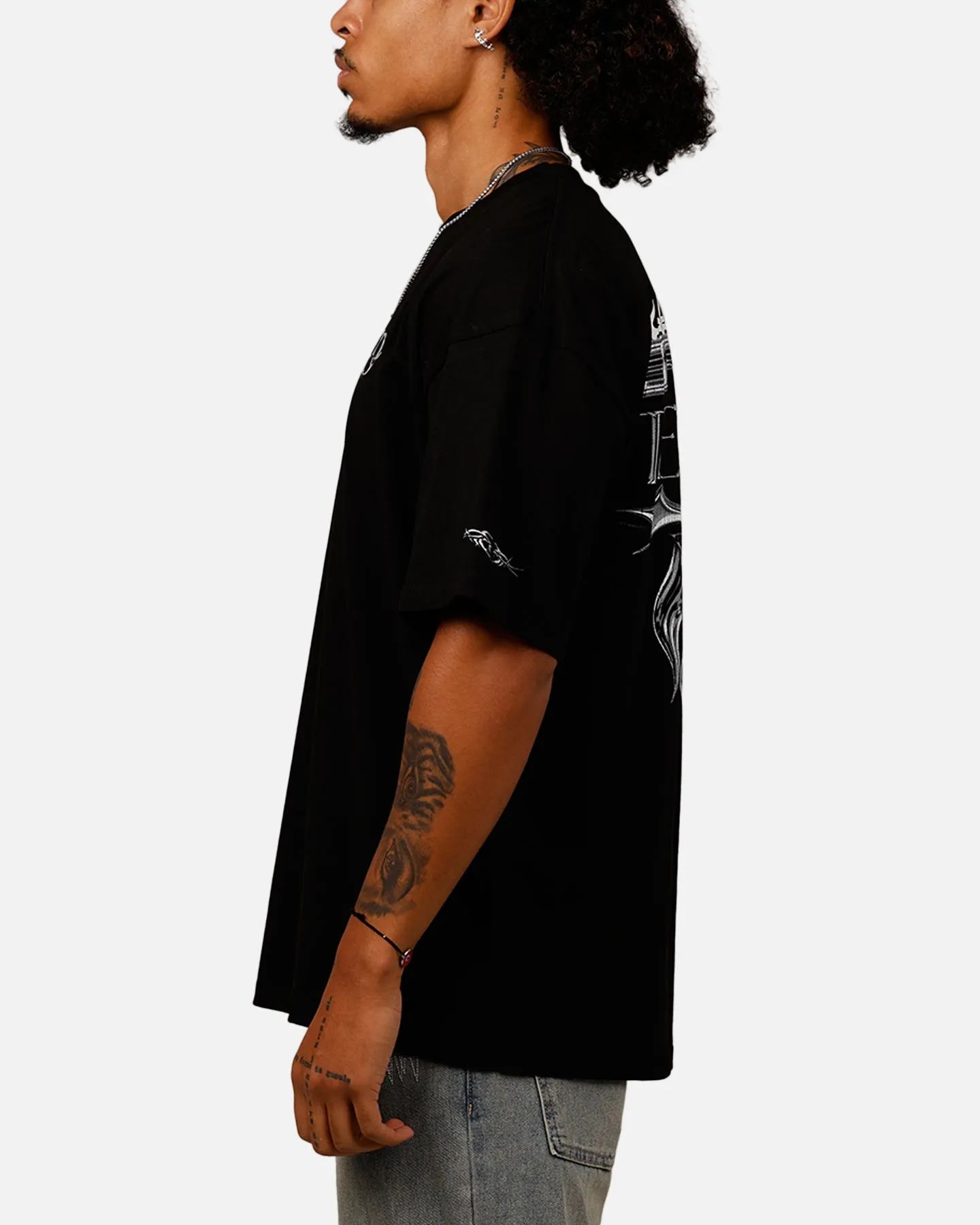 Loiter Techno T-Shirt Black sold by Culture Kings product image thumbnail 5
