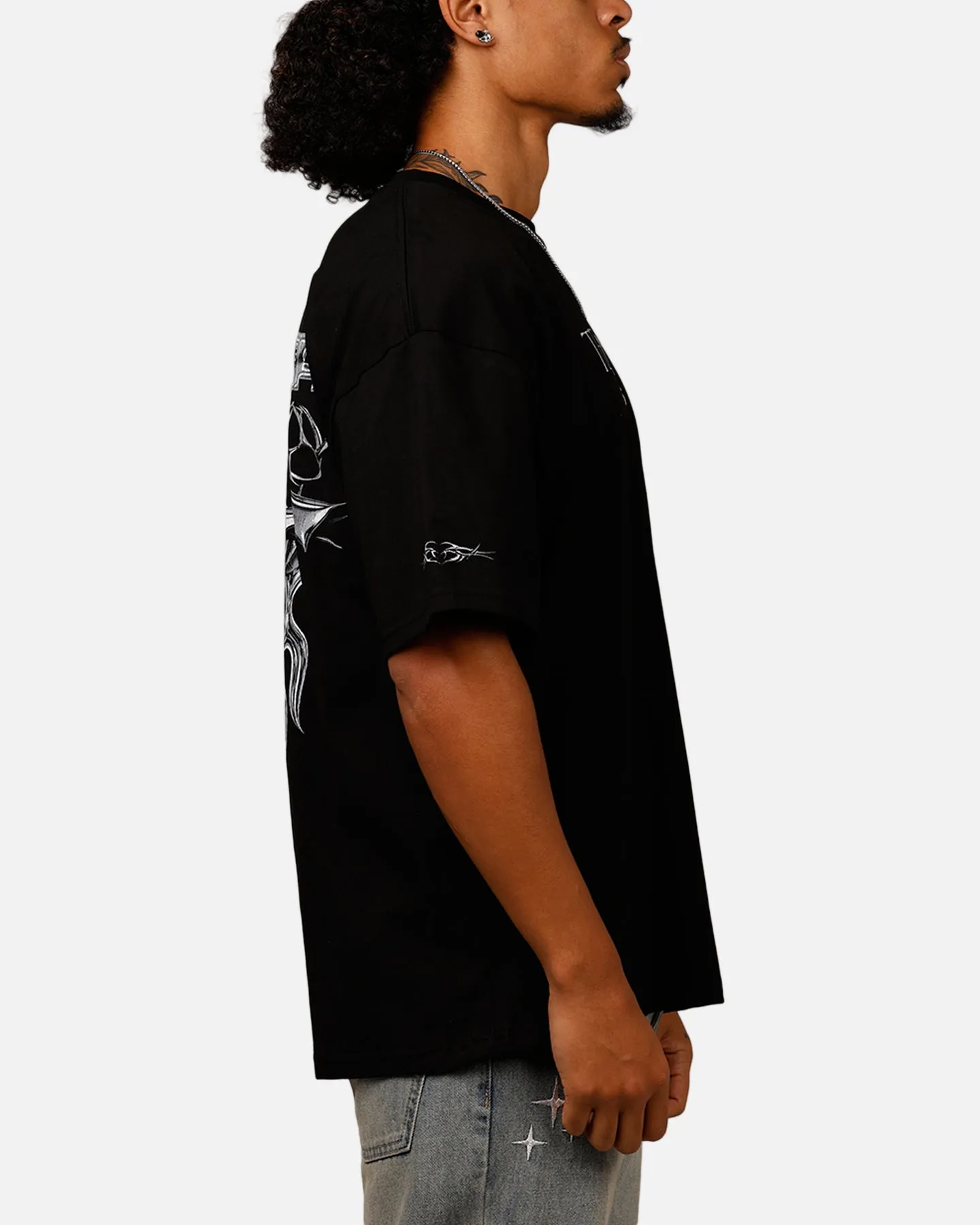 Loiter Techno T-Shirt Black sold by Culture Kings product image thumbnail 4