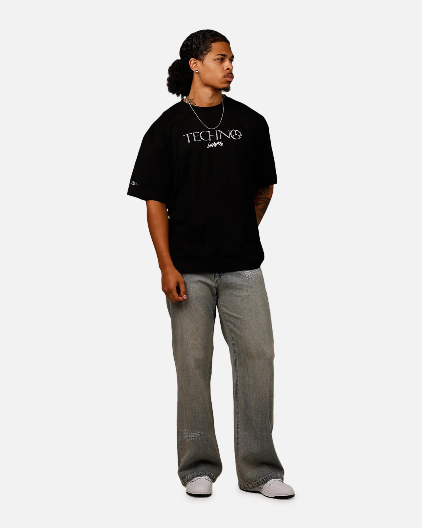 Loiter Techno T-Shirt Black sold by Culture Kings product image thumbnail 3