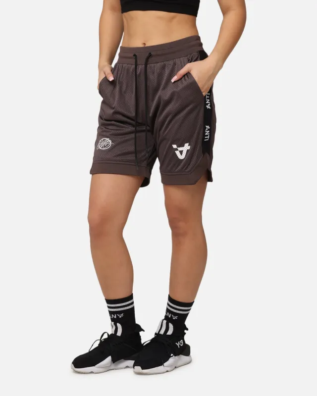 The Anti Order Future Racing Basketball Shorts Dark Brown sold by Culture Kings