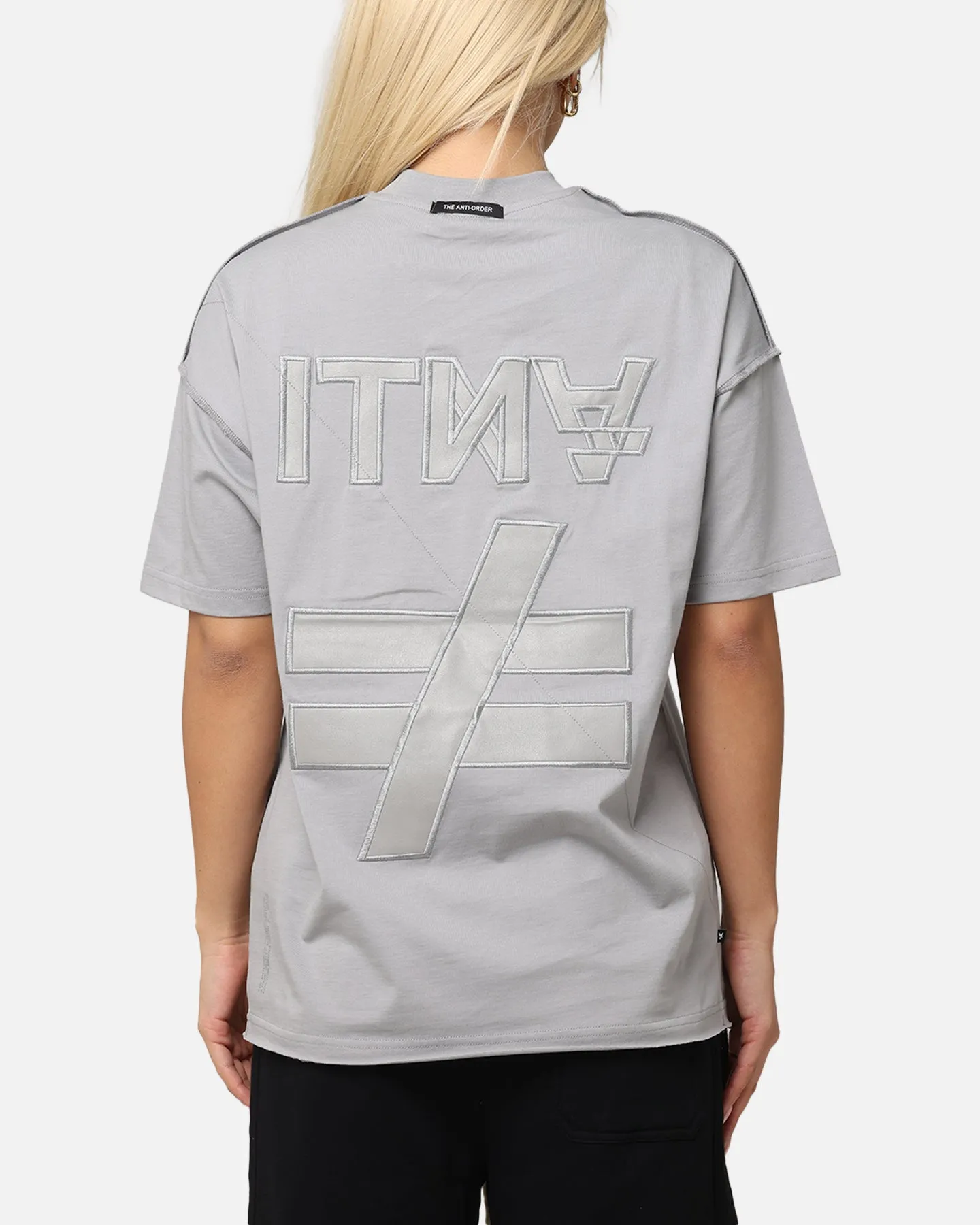 The Anti Order Symbolism Non Seam Oversized T-Shirt Gray sold by Culture Kings product image thumbnail 2
