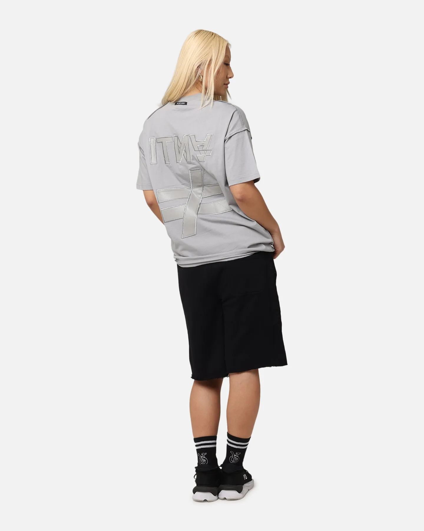 The Anti Order Symbolism Non Seam Oversized T-Shirt Gray sold by Culture Kings product image thumbnail 4