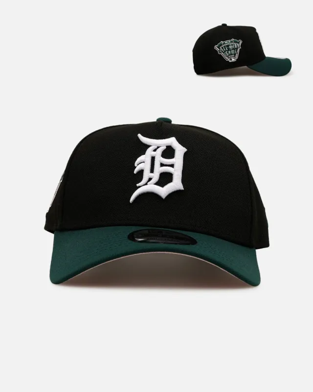 New Era Detroit Tigers 'Black Dark Green' 9FORTY A-Frame Snapback Black/Dark Green sold by Culture Kings