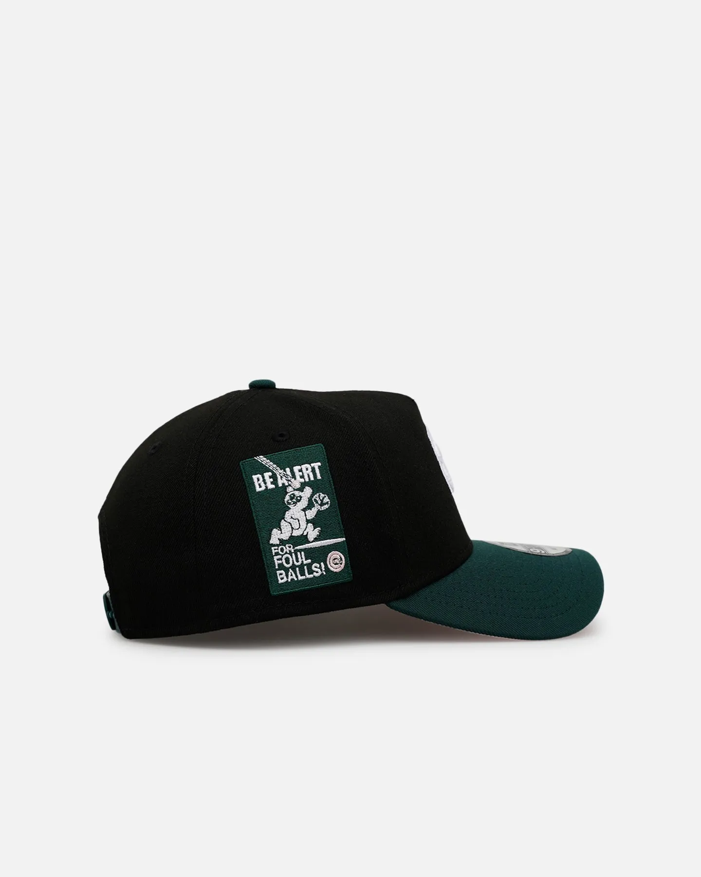 New Era Chicago Cubs 'Black Dark Green' 9FORTY A-Frame Snapback Black/Dark Green sold by Culture Kings product image thumbnail 3