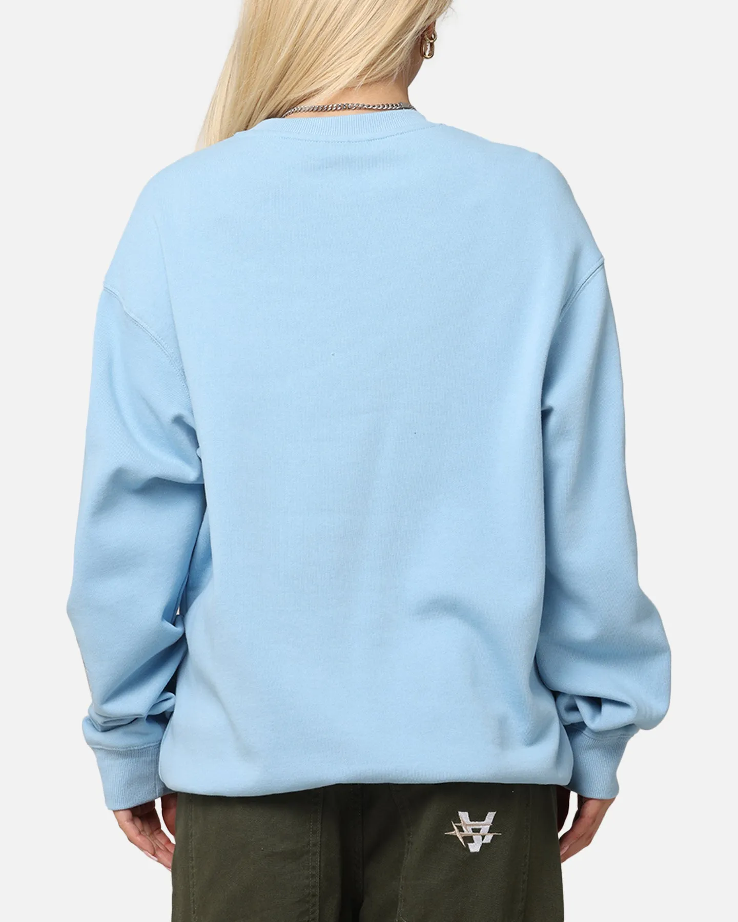 Mitchell & Ness Chicago Bulls 'UNC To Chicago' Champions Crewneck Light Blue sold by Culture Kings product image thumbnail 3