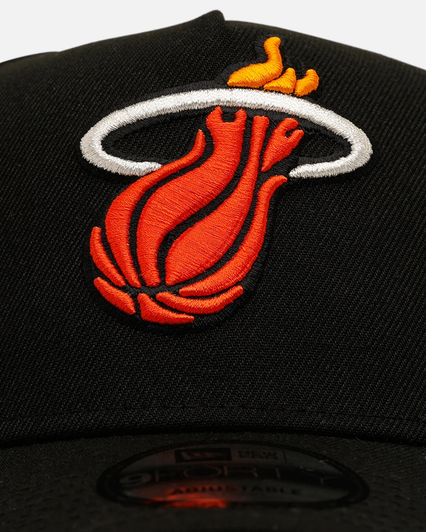New Era Miami Heat 'NBA Dia De Los Muertos' 9FORTY A-Frame Snapback Black/Orange sold by Culture Kings product image thumbnail 5