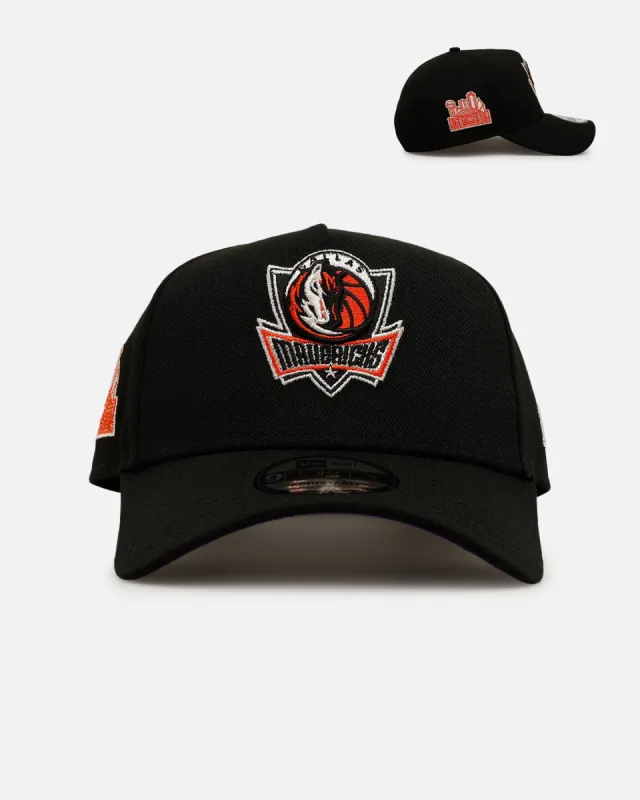 New Era Dallas Mavericks 'NBA Dia De Los Muertos' 9FORTY A-Frame Snapback Black/Orange sold by Culture Kings