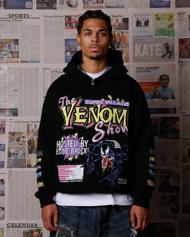 Goat Crew Marvel Venom The Venom Show Premium Hoodie Black sold by Culture Kings