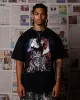 Goat Crew Marvel Venom Face T-Shirt Black Acidwash sold by Culture Kings