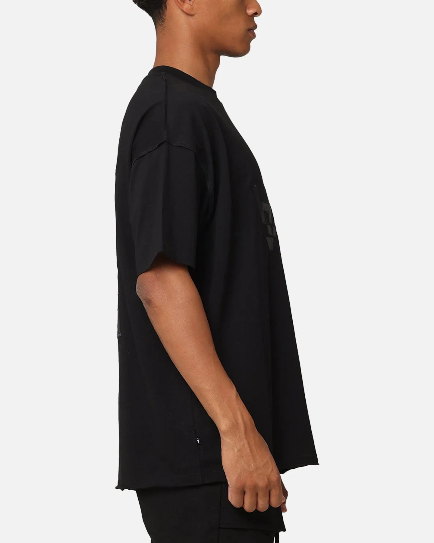 The Anti Order Symbolism Non Seam Oversized T-Shirt Black/Black sold by Culture Kings product image thumbnail 5