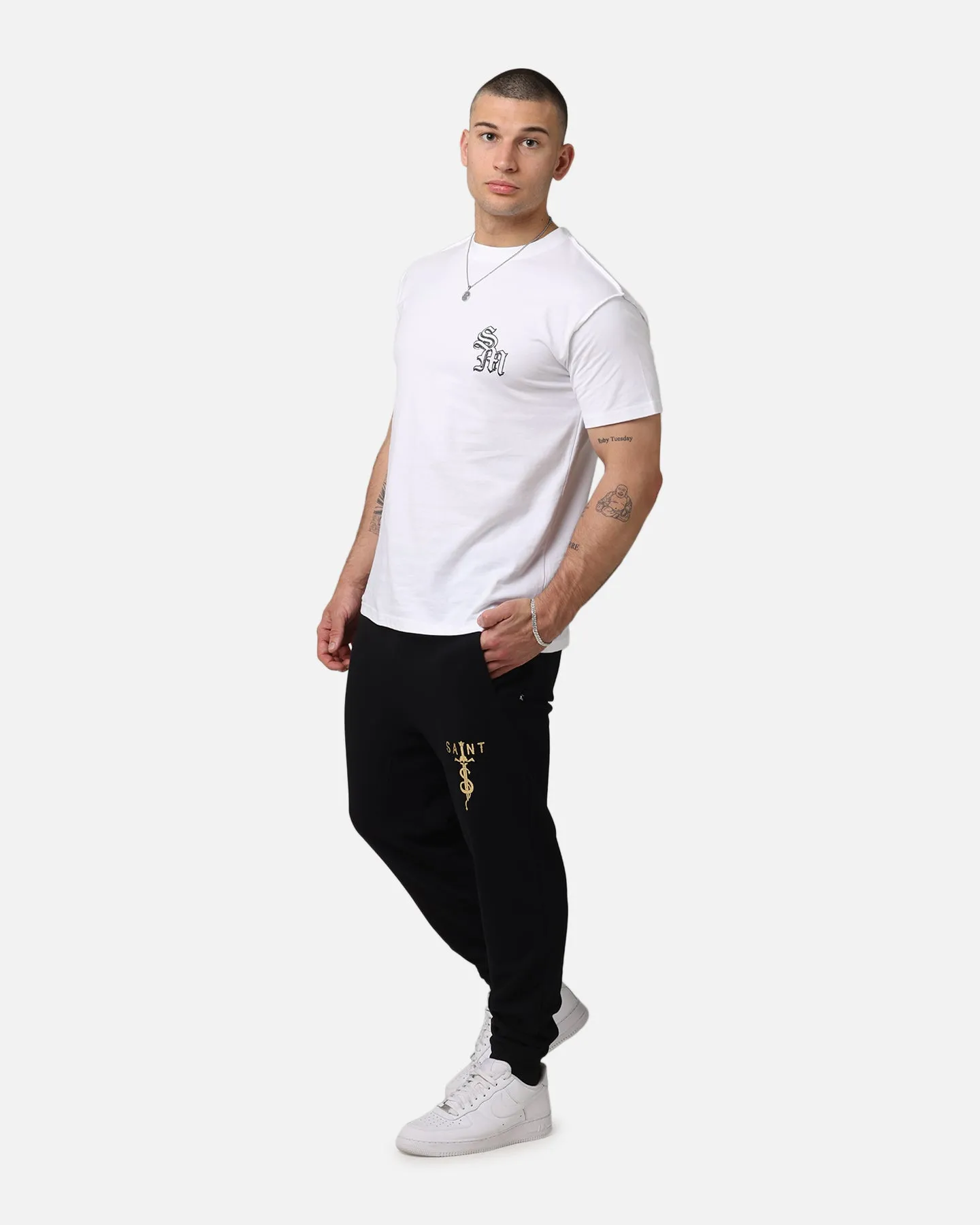 Saint Morta Daggers Sweatpants Black/Gold sold by Culture Kings product image thumbnail 2