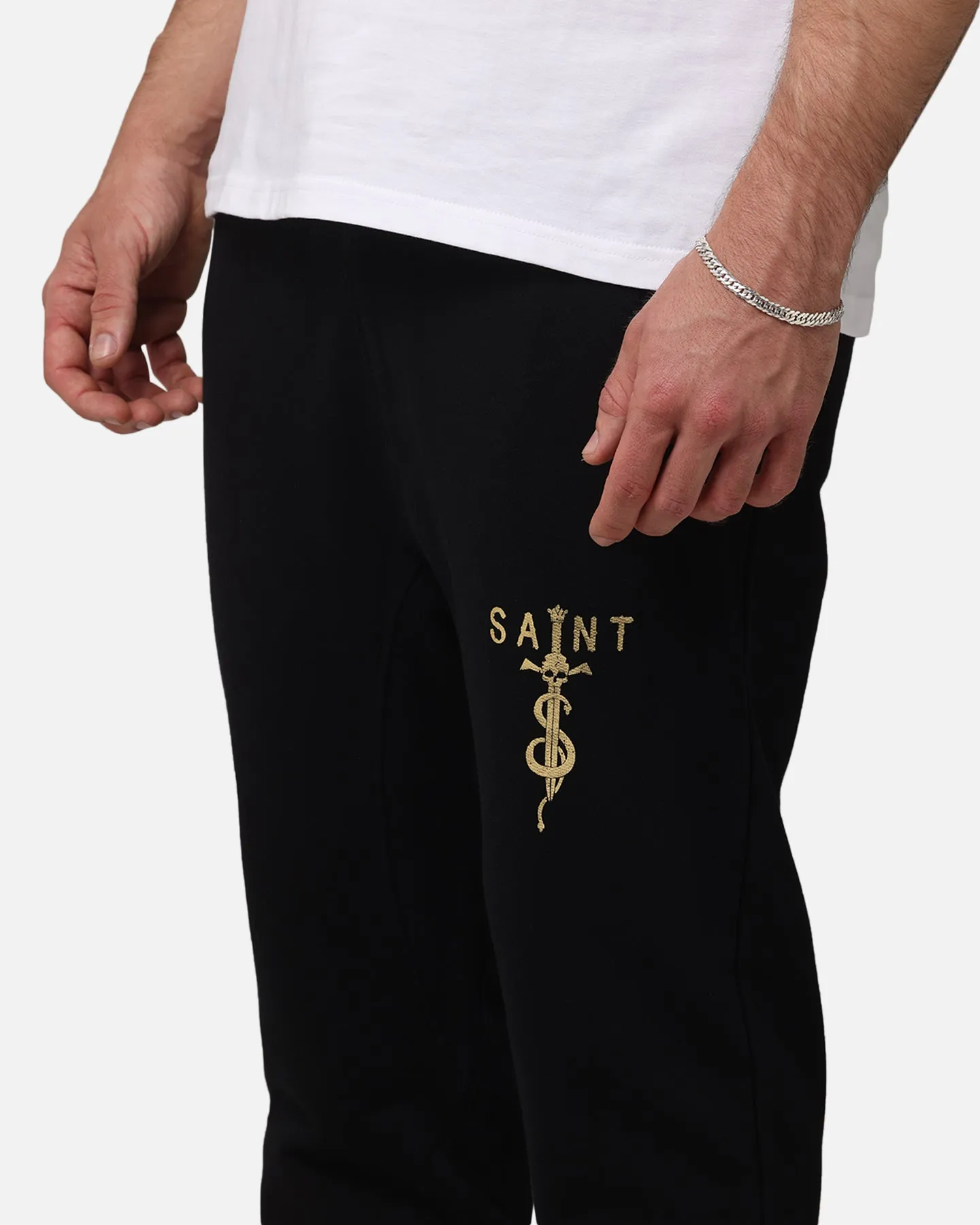 Saint Morta Daggers Sweatpants Black/Gold sold by Culture Kings product image thumbnail 3