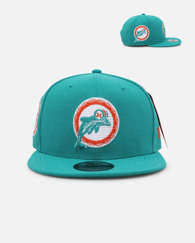 New Era Miami Dolphins 'Alpha Industries' 9FIFTY Snapback Turquoise sold by Culture Kings