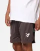 The Anti Order Future Racing Basketball Shorts Dark Brown sold by Culture Kings