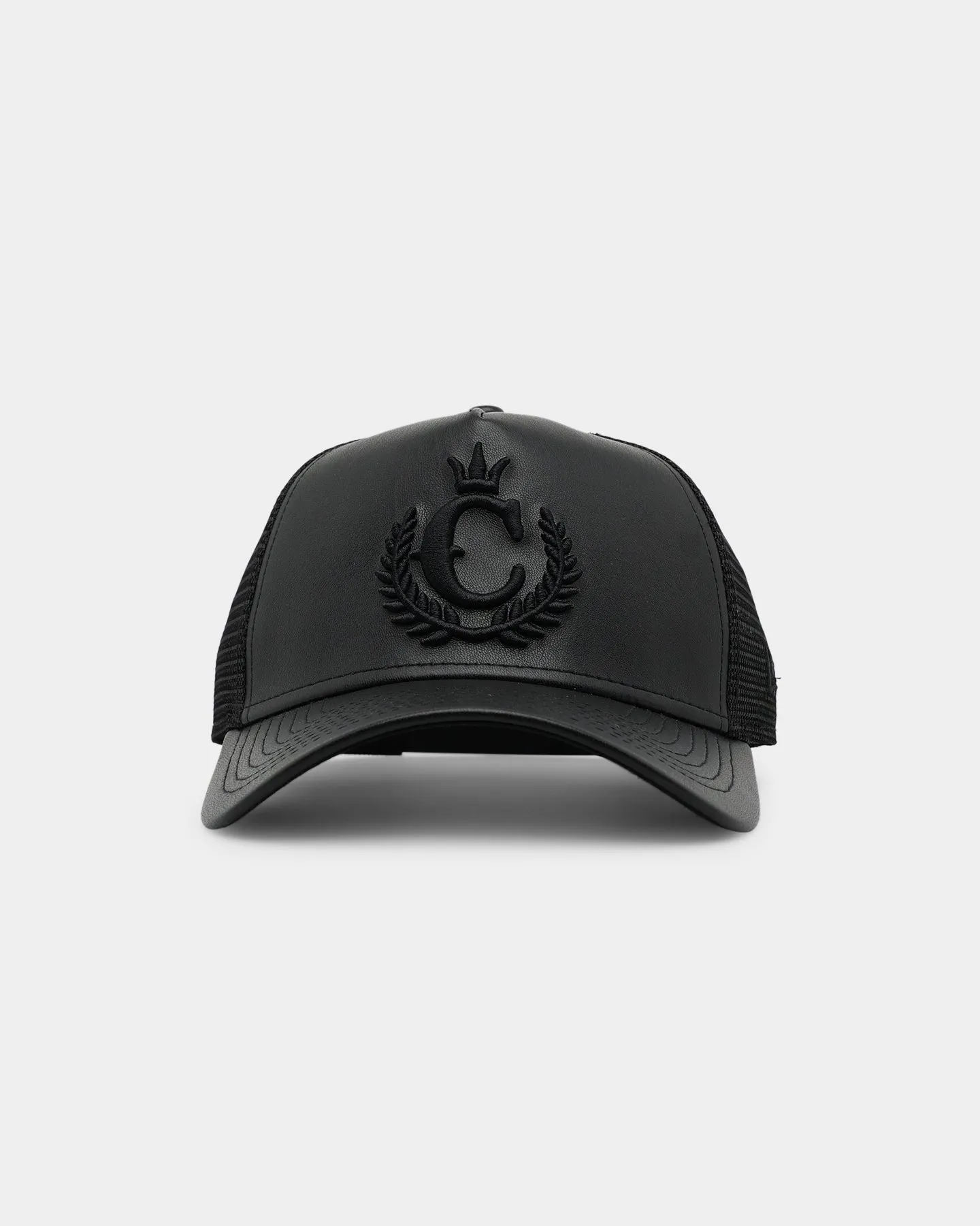 New Era x Culture Kings 9FORTY A-Frame Trucker Snapback Black sold by Culture Kings