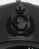 New Era x Culture Kings 9FORTY A-Frame Trucker Snapback Black sold by Culture Kings