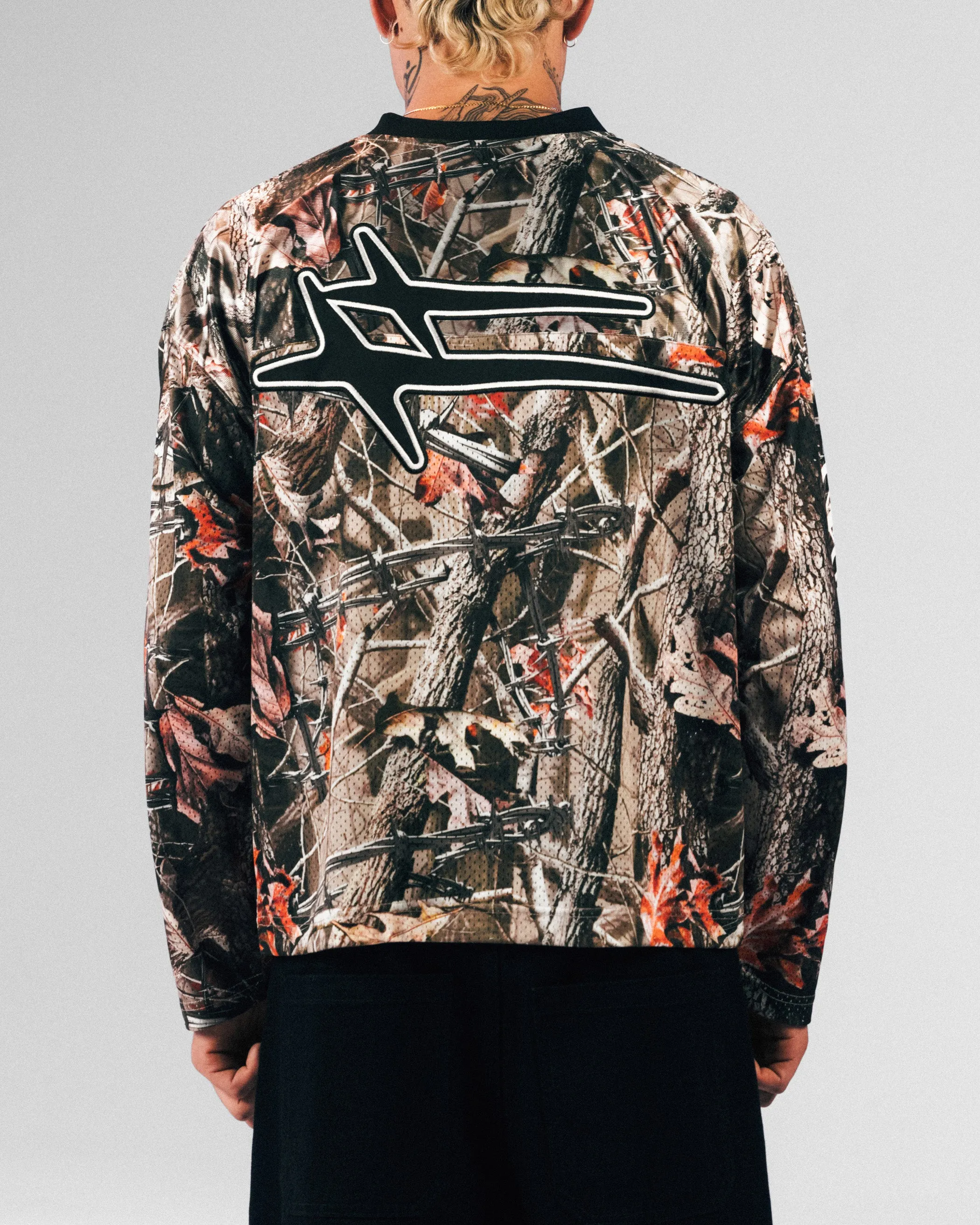 Loiter Long Sleeve Training Jersey Real Treet Camo sold by Culture Kings product image thumbnail 4