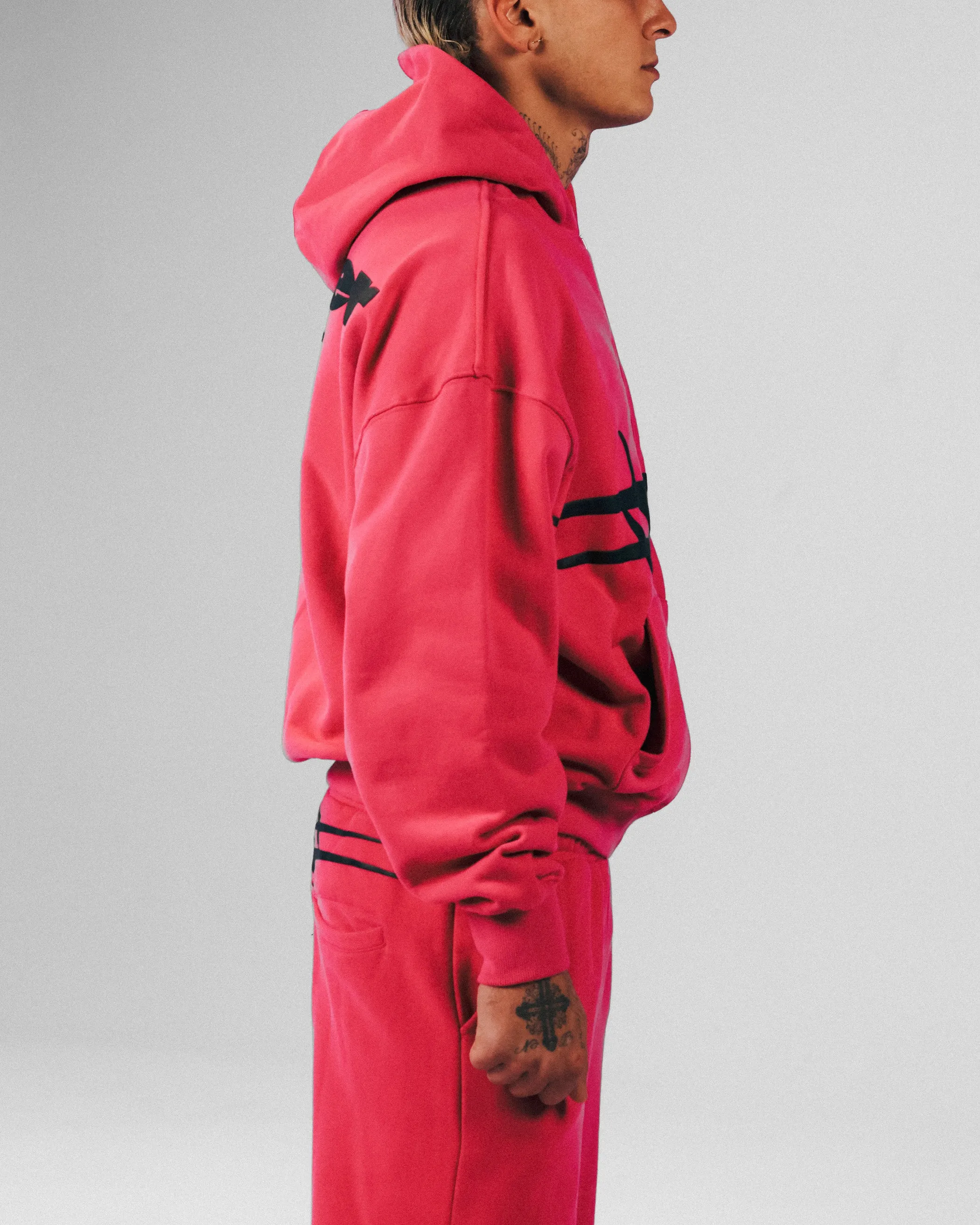 Loiter Celestial Full Zip Hoodie Pink sold by Culture Kings product image thumbnail 5
