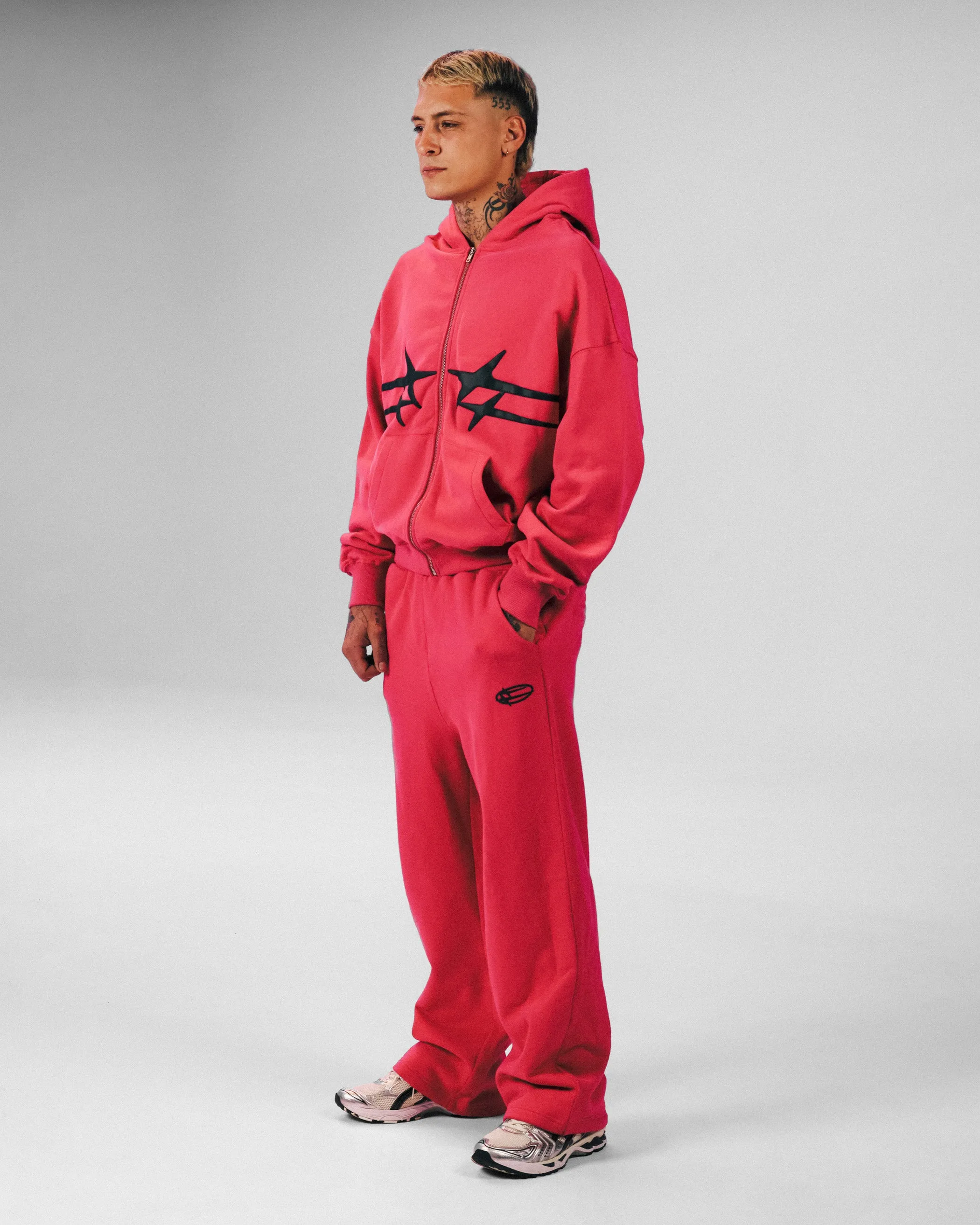 Loiter Celestial Full Zip Hoodie Pink sold by Culture Kings product image thumbnail 3