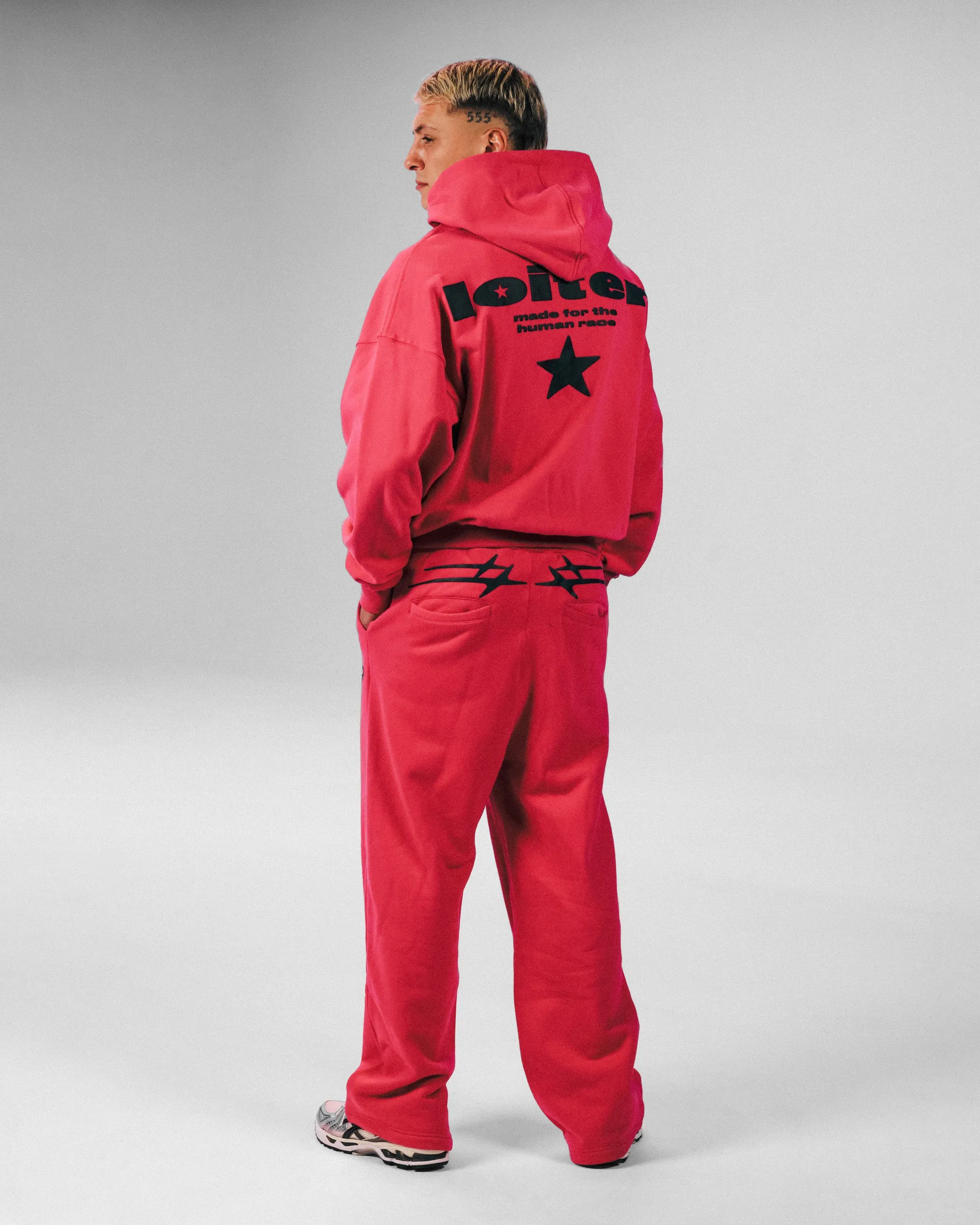 Loiter Celestial Full Zip Hoodie Pink sold by Culture Kings product image thumbnail 4
