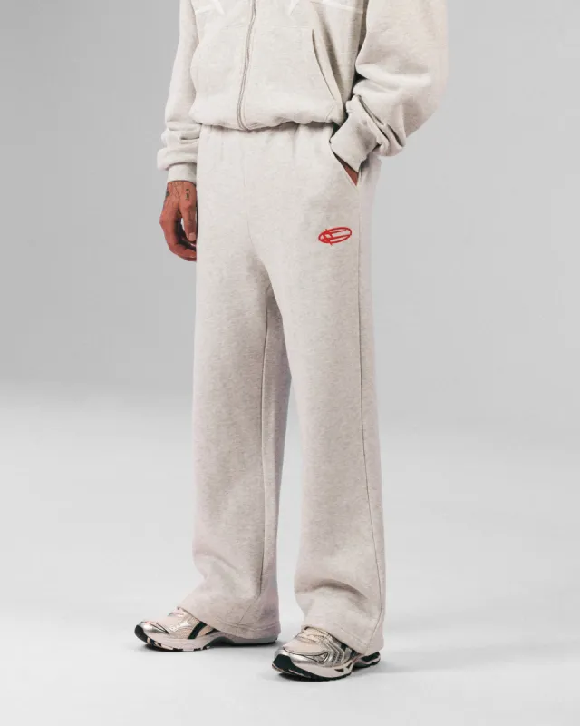 Loiter Celestial Sweat Pants Light Grey Marl sold by Culture Kings