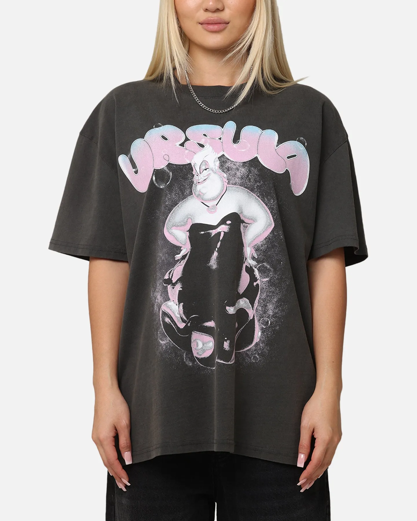 American Thrift Disney The Little Mermaid Ursula Heavyweight T-Shirt Black Wash sold by Culture Kings