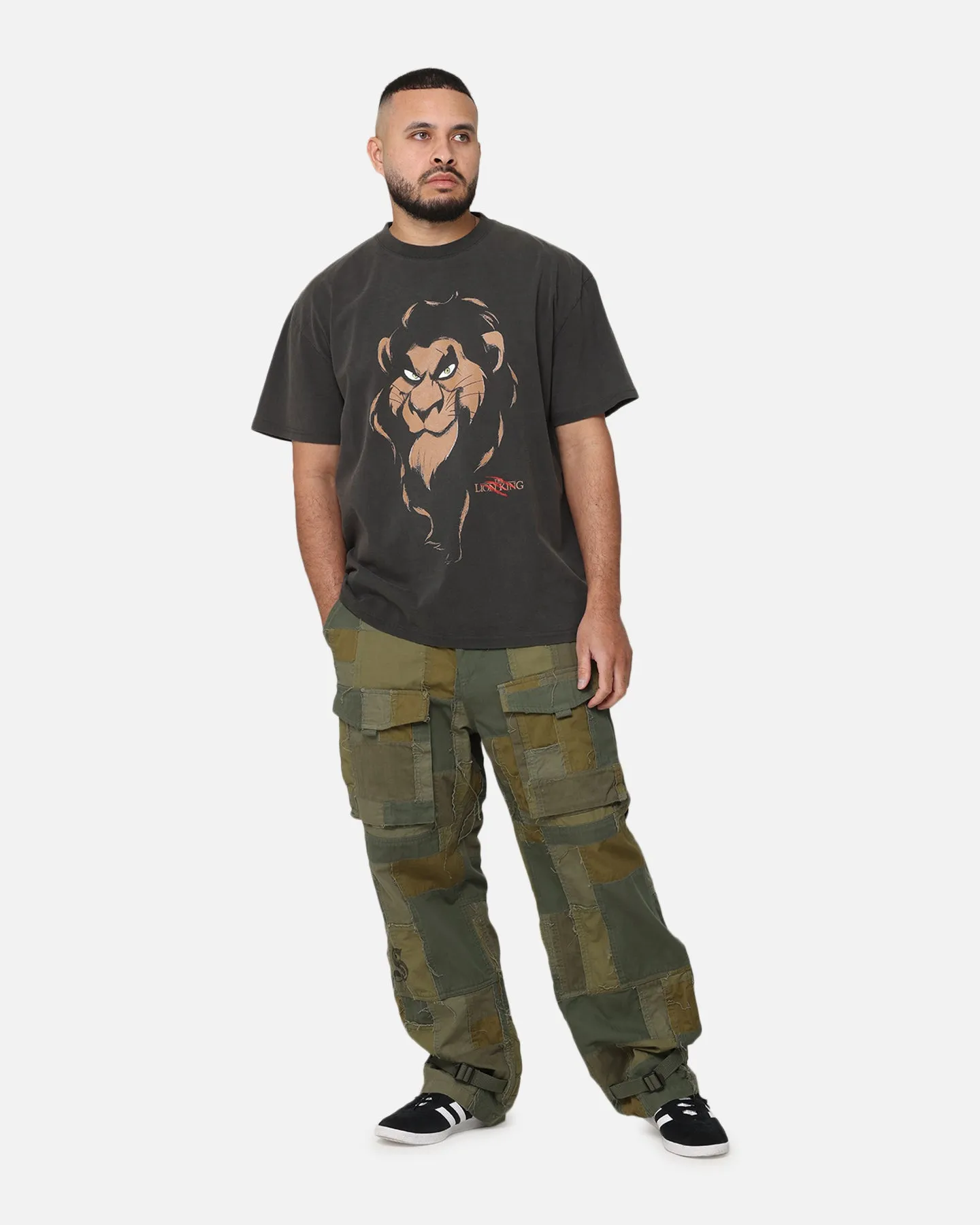 American Thrift Disney The Lion King Scar Heavyweight T-Shirt Black Wash sold by Culture Kings product image thumbnail 3