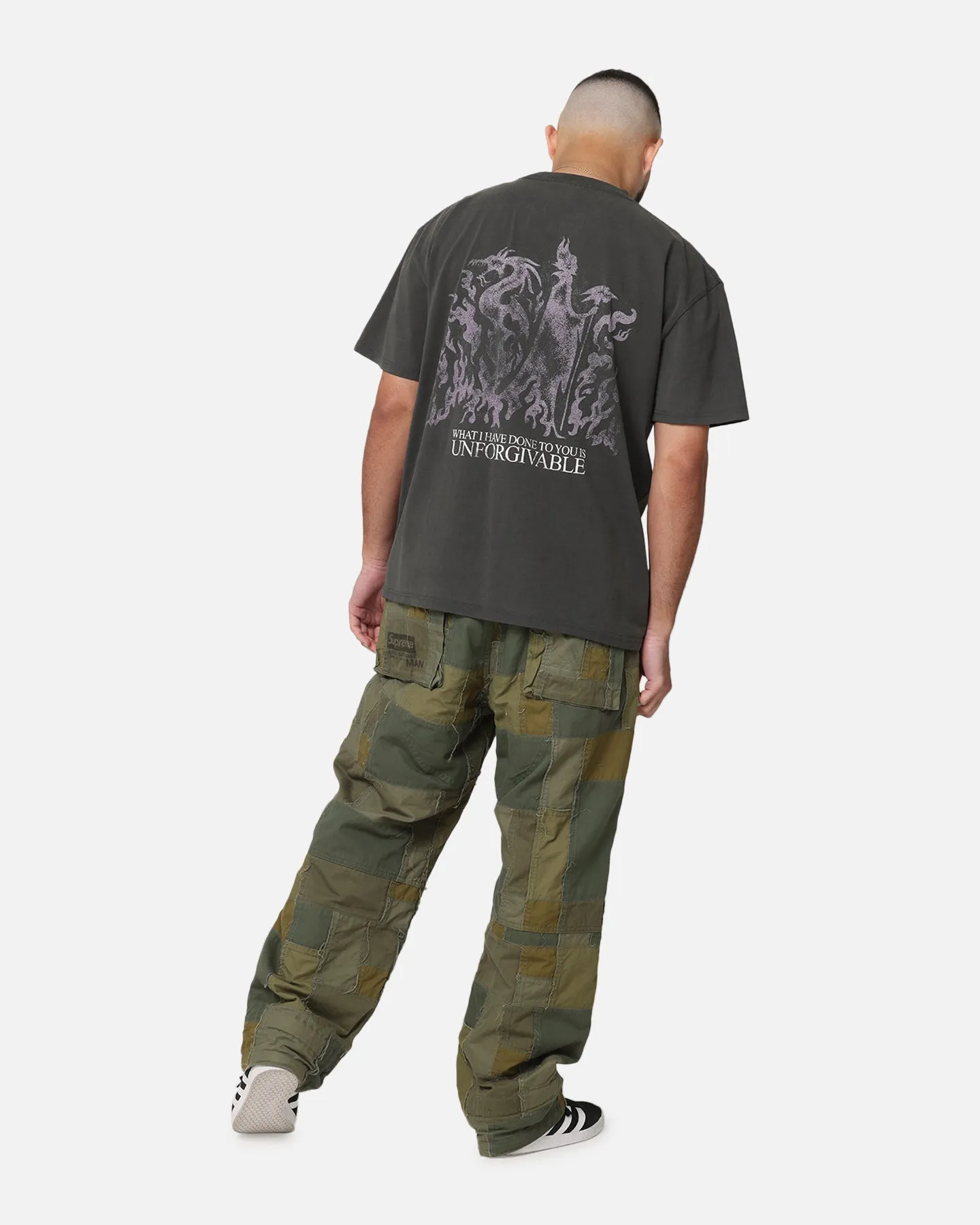 American Thrift Disney Maleficent Heavyweight T-Shirt Black Wash sold by Culture Kings product image thumbnail 4