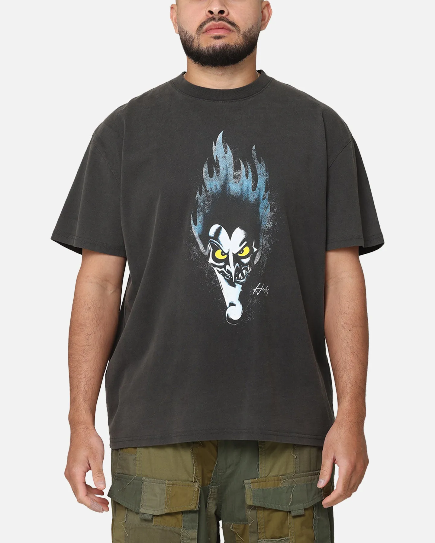 American Thrift Disney Hercules Hades Heavyweight T-Shirt Black Wash sold by Culture Kings
