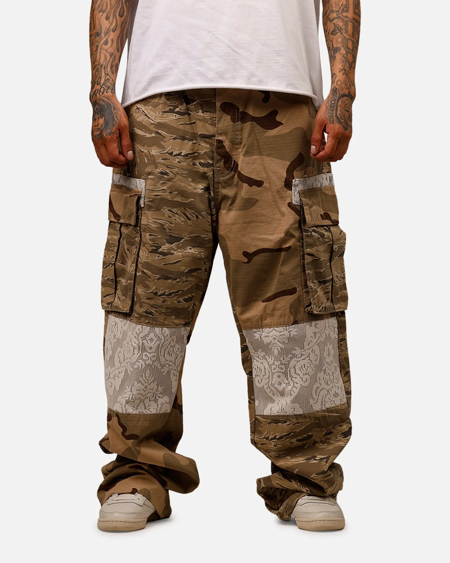 MNML Ultra Baggy Camo Ripstop Cargo Pants Multi sold by Culture Kings