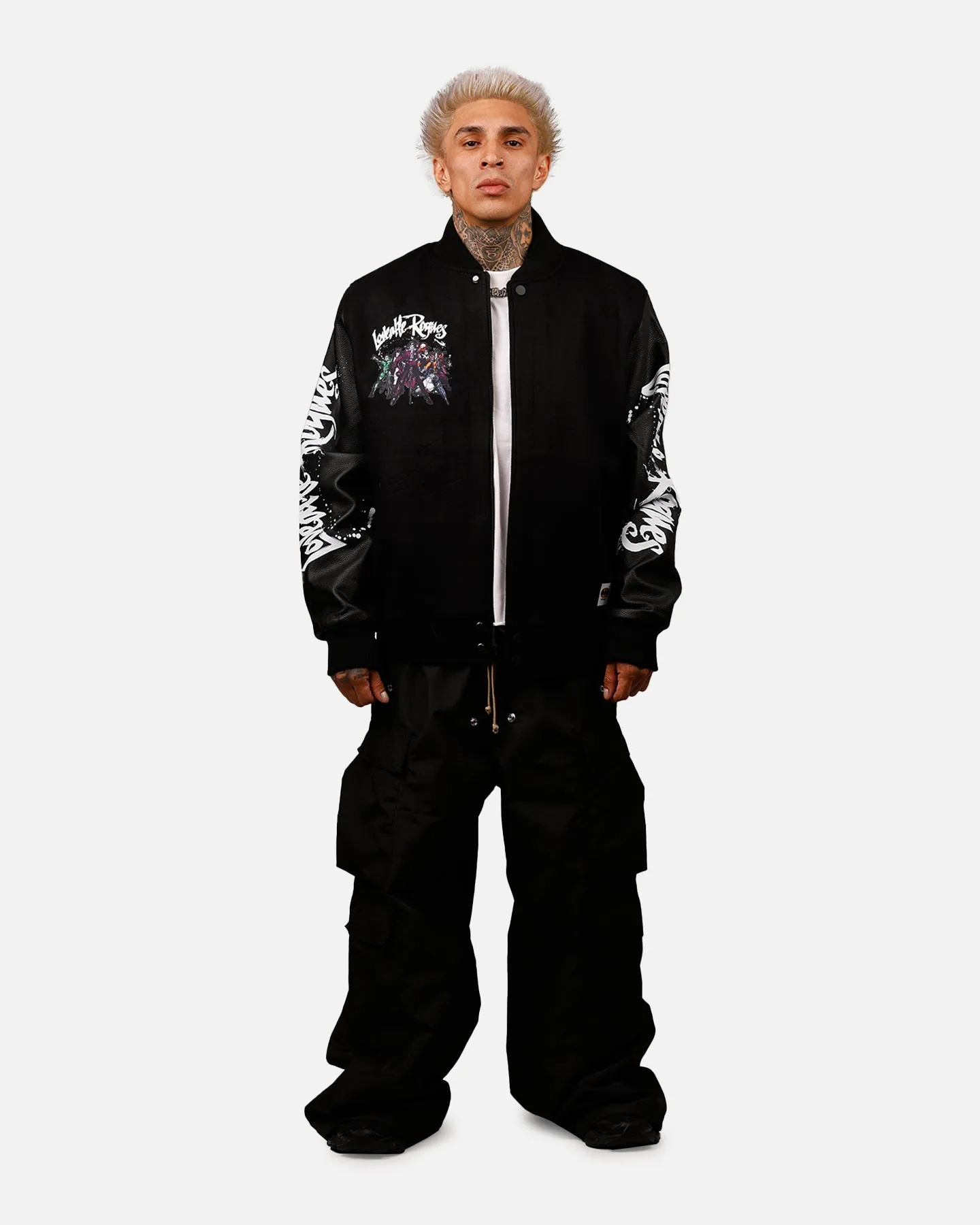 Freeze Max DC Batman Rogues 'Troublemakers' Varsity Jacket Black sold by Culture Kings product image thumbnail 3