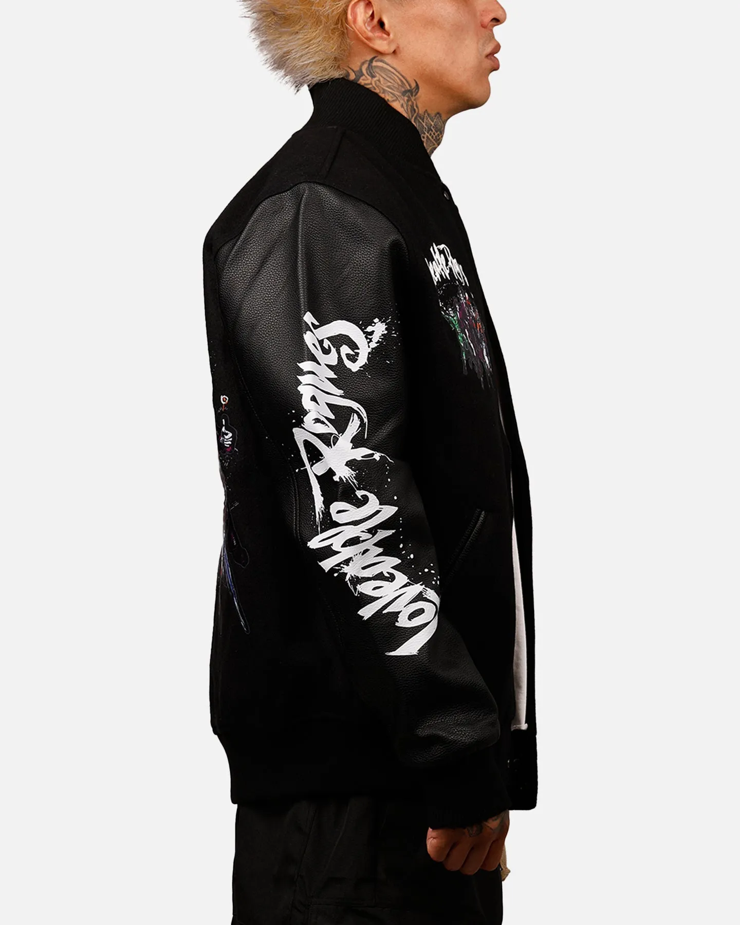 Freeze Max DC Batman Rogues 'Troublemakers' Varsity Jacket Black sold by Culture Kings product image thumbnail 4