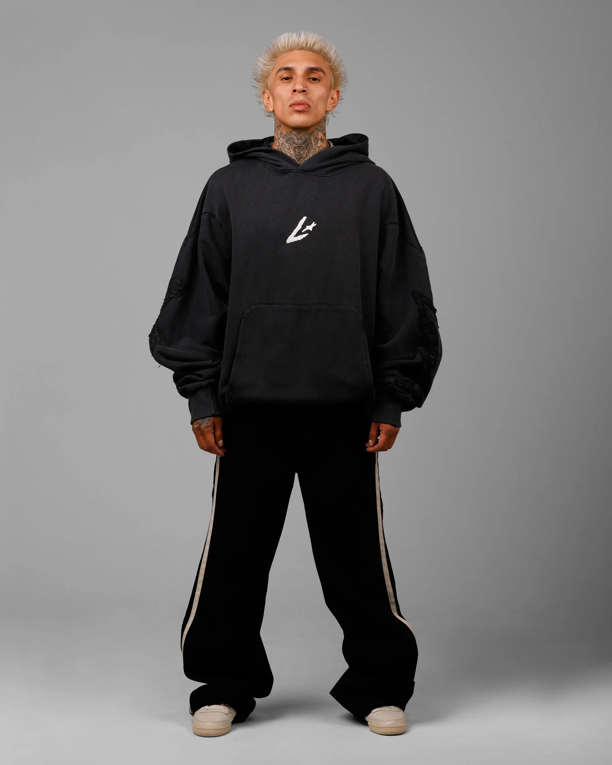 Loiter Dune Hoodie Washed Black sold by Culture Kings product image thumbnail 3
