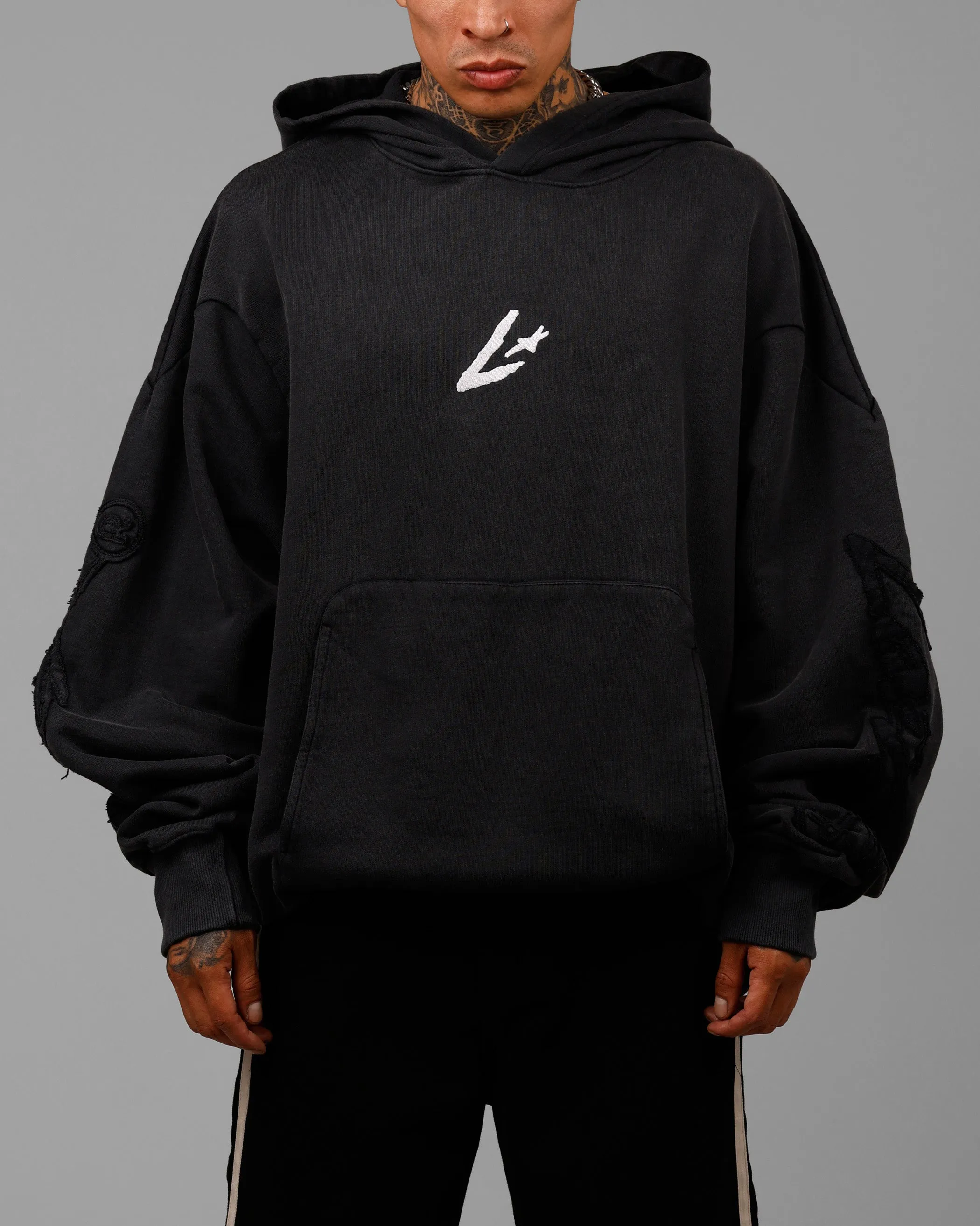 Loiter Dune Hoodie Washed Black sold by Culture Kings