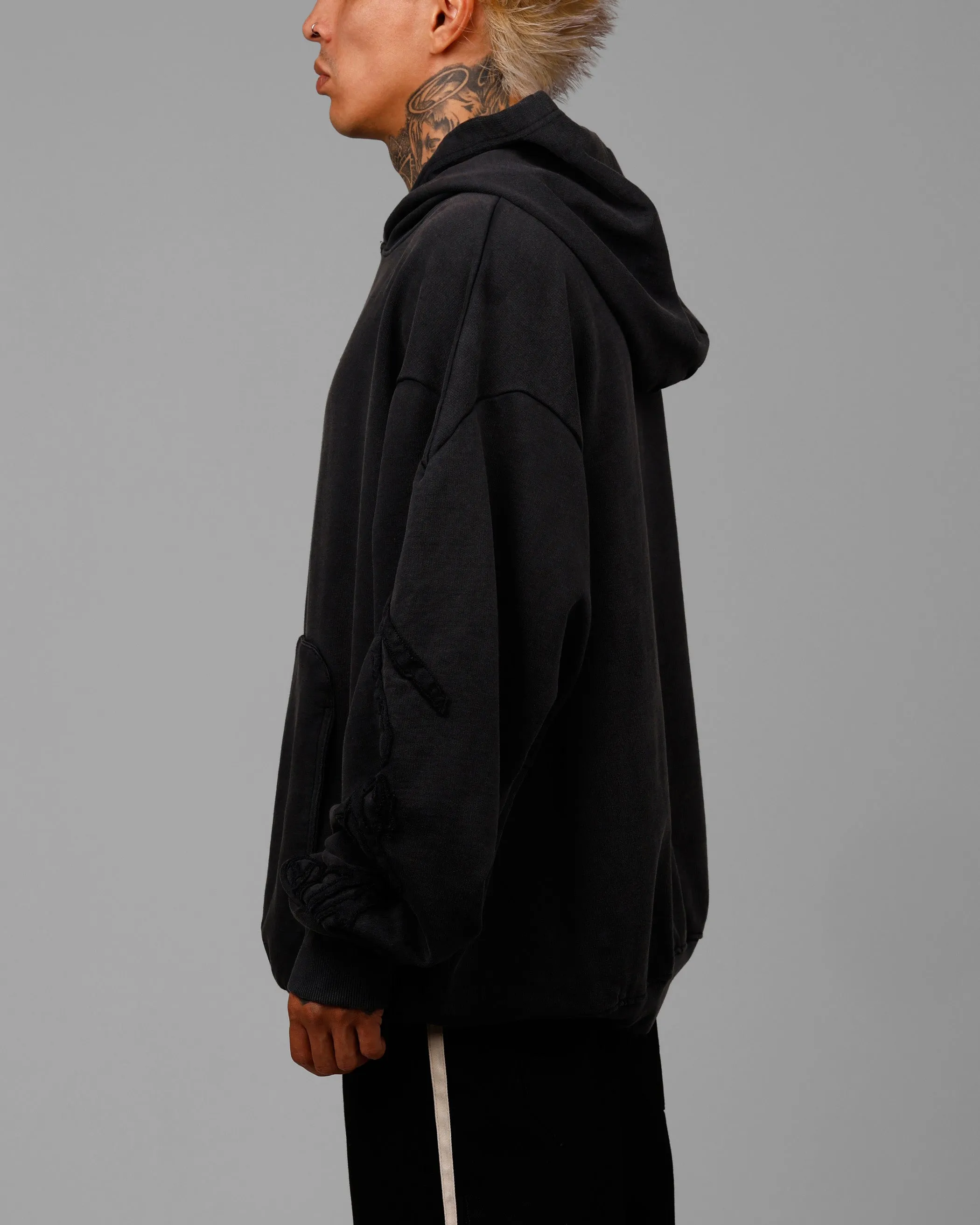 Loiter Dune Hoodie Washed Black sold by Culture Kings product image thumbnail 5