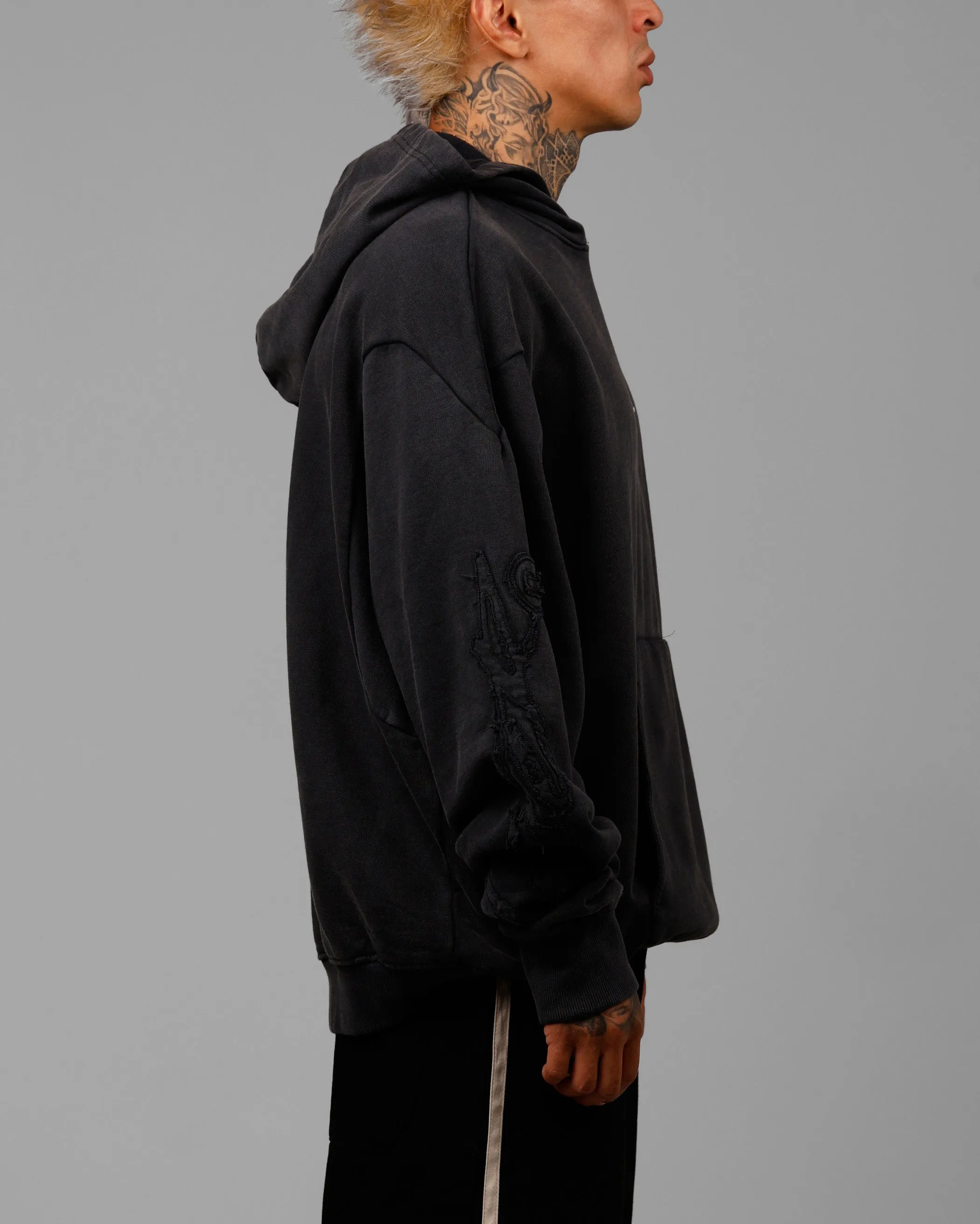 Loiter Dune Hoodie Washed Black sold by Culture Kings product image thumbnail 4