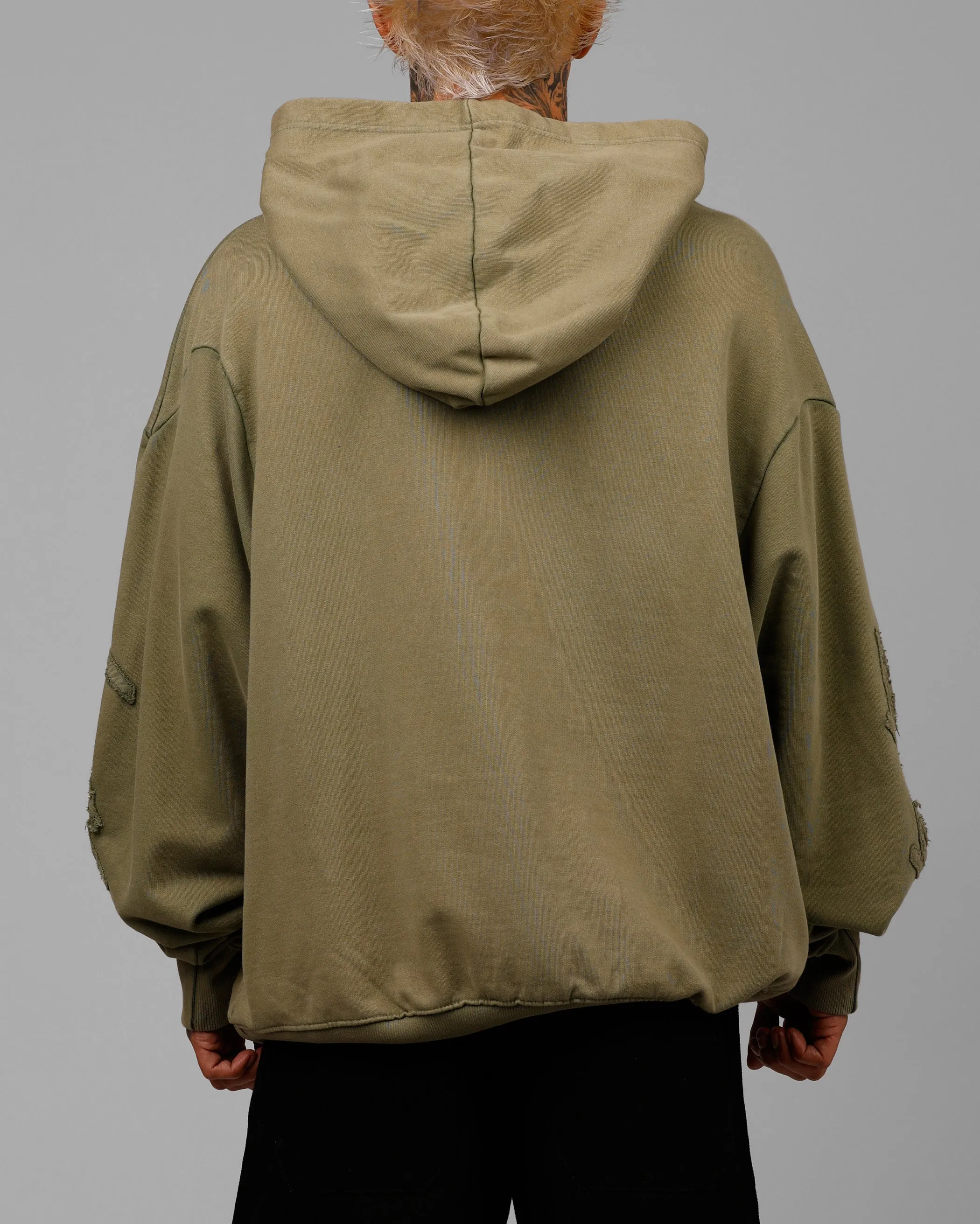 Loiter Dune Hoodie Khaki Green sold by Culture Kings product image thumbnail 2