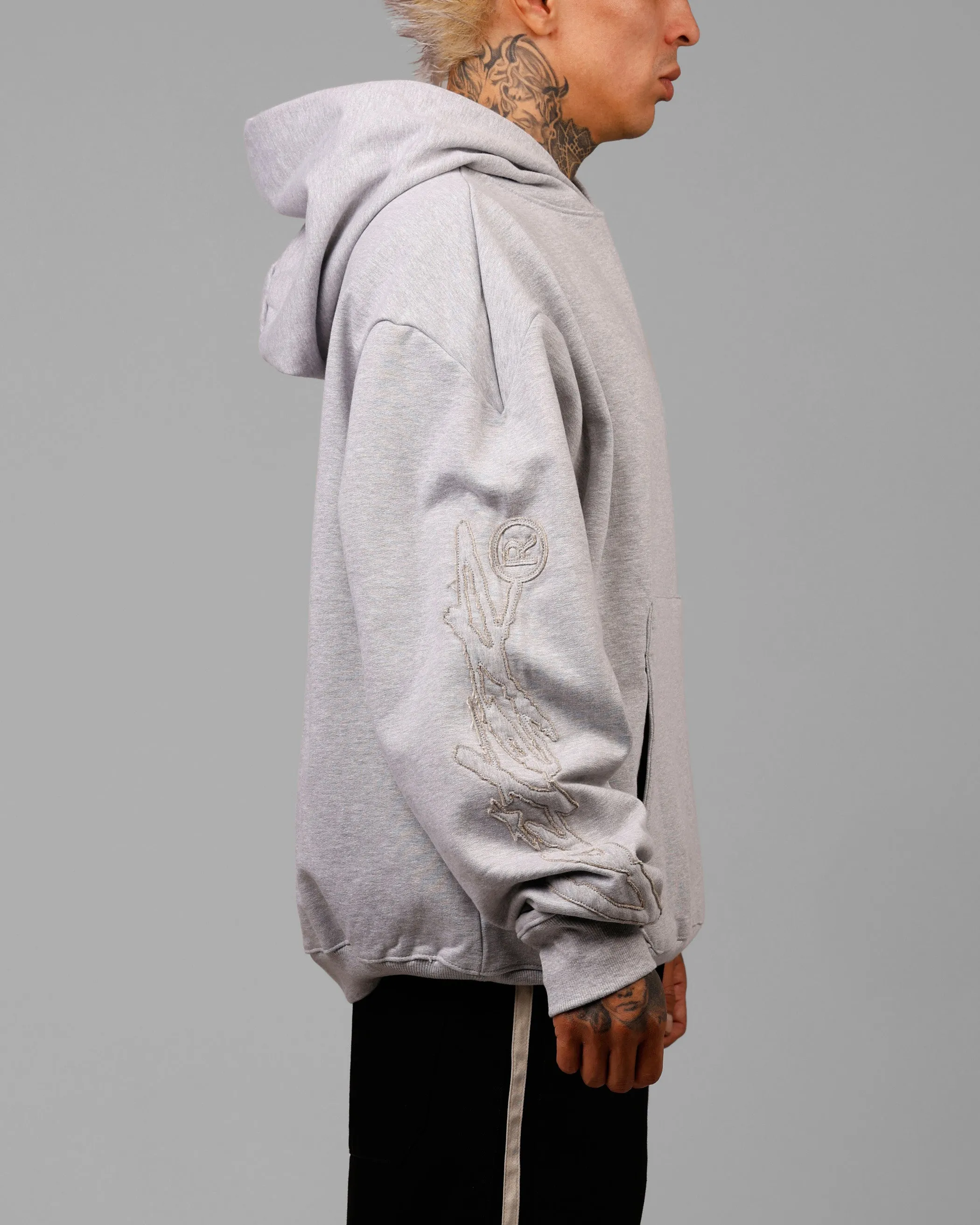 Loiter Dune Hoodie Grey Marle sold by Culture Kings product image thumbnail 5