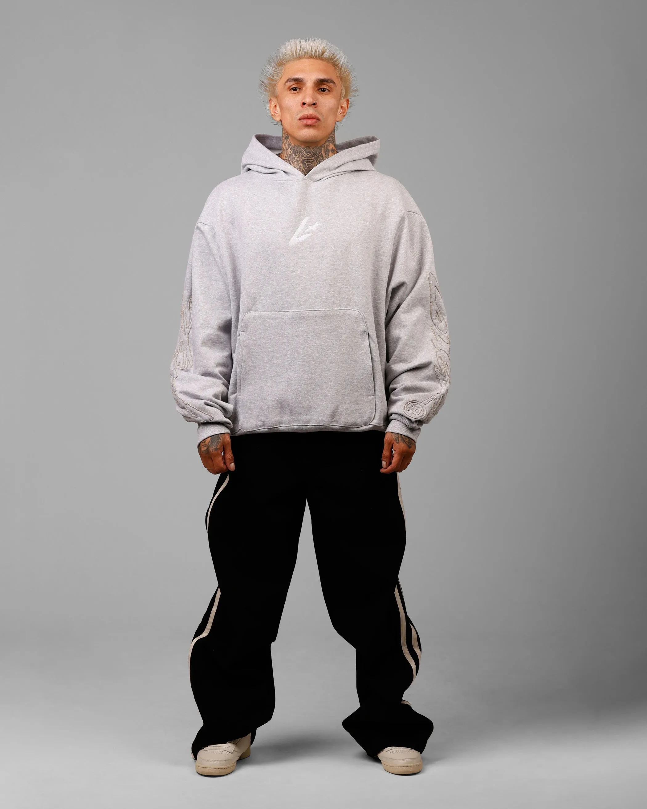 Loiter Dune Hoodie Grey Marle sold by Culture Kings product image thumbnail 3