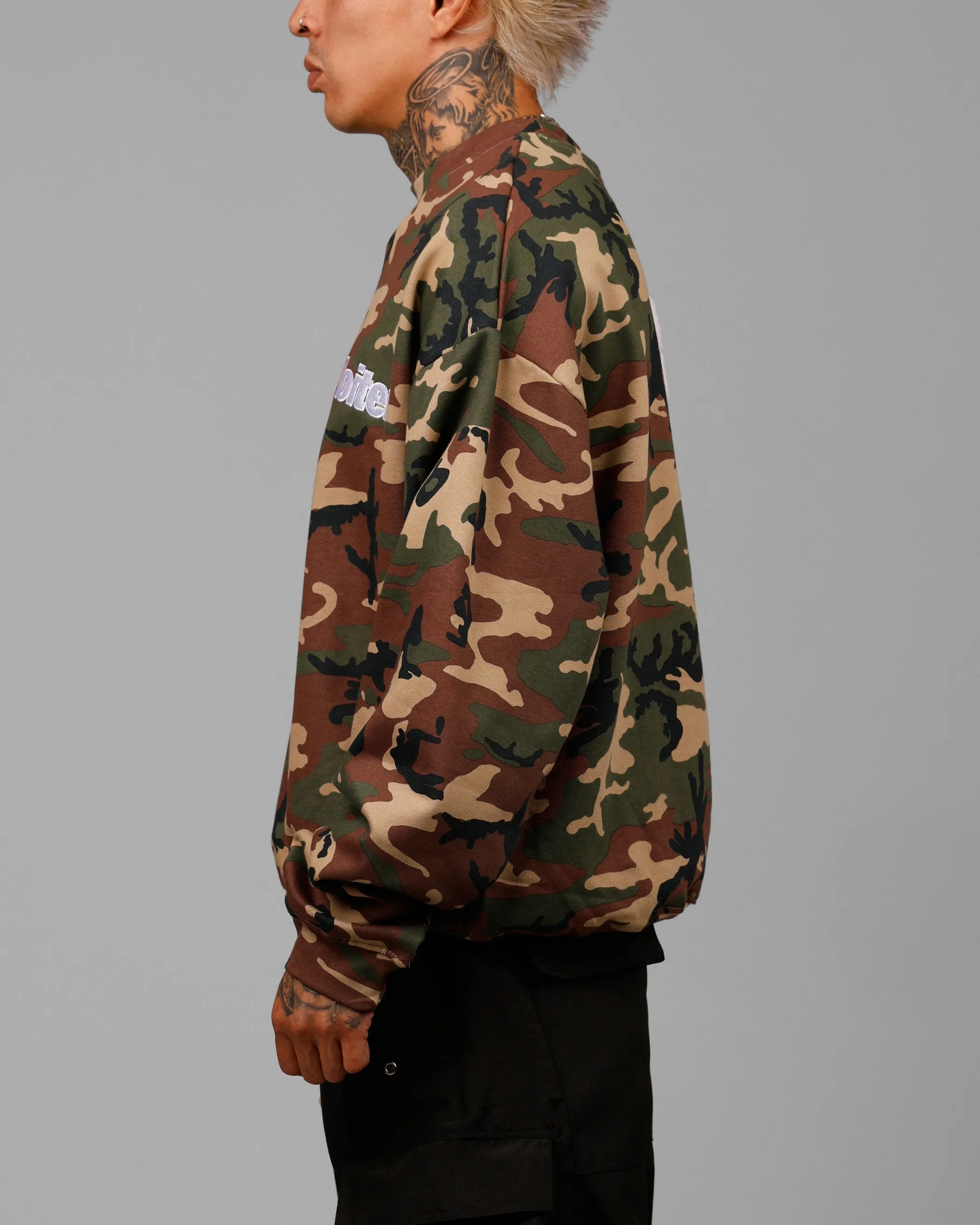 Loiter Freeway Crewneck Woodland Camo sold by Culture Kings product image thumbnail 5