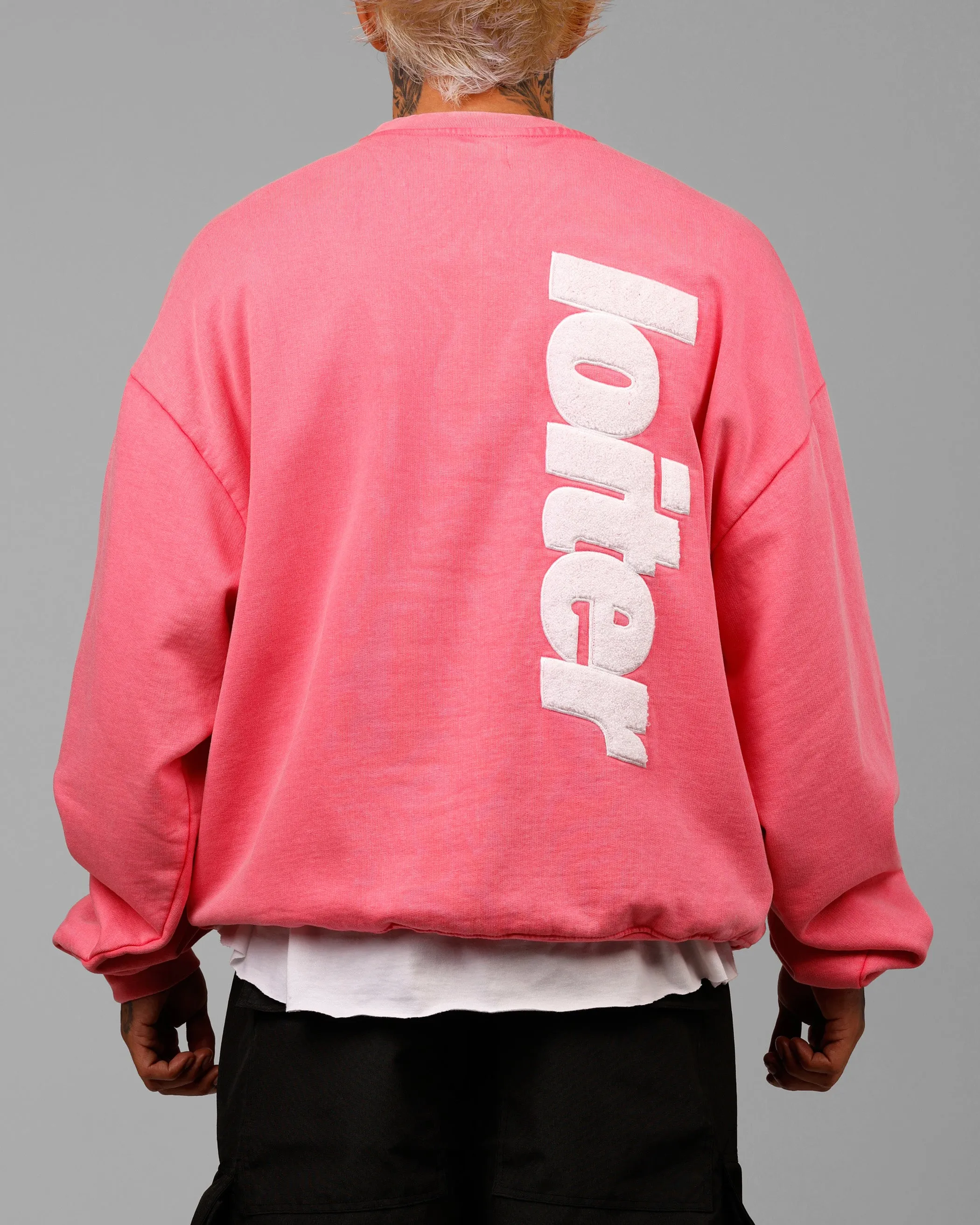 Loiter Freeway Crewneck Pink sold by Culture Kings