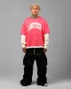 Loiter Impact Long Sleeve T-Shirt Washed Pink/White sold by Culture Kings