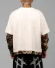 Loiter Impact Long Sleeve T-Shirt Washed White/Camo sold by Culture Kings
