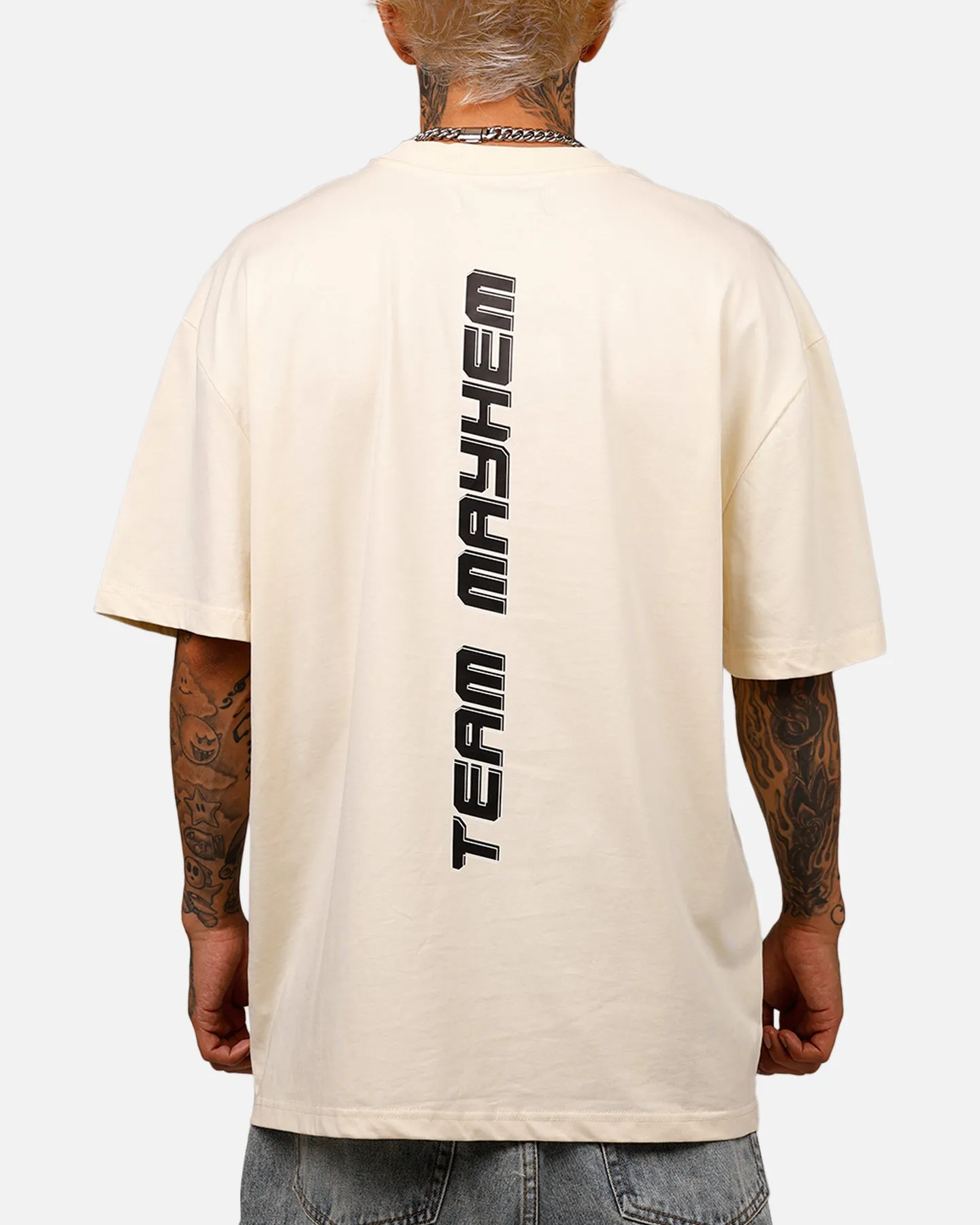 Freeze Max DC Batman The Joker Team Mayhem 'Troublemakers' T-Shirt Eggshell sold by Culture Kings product image thumbnail 2