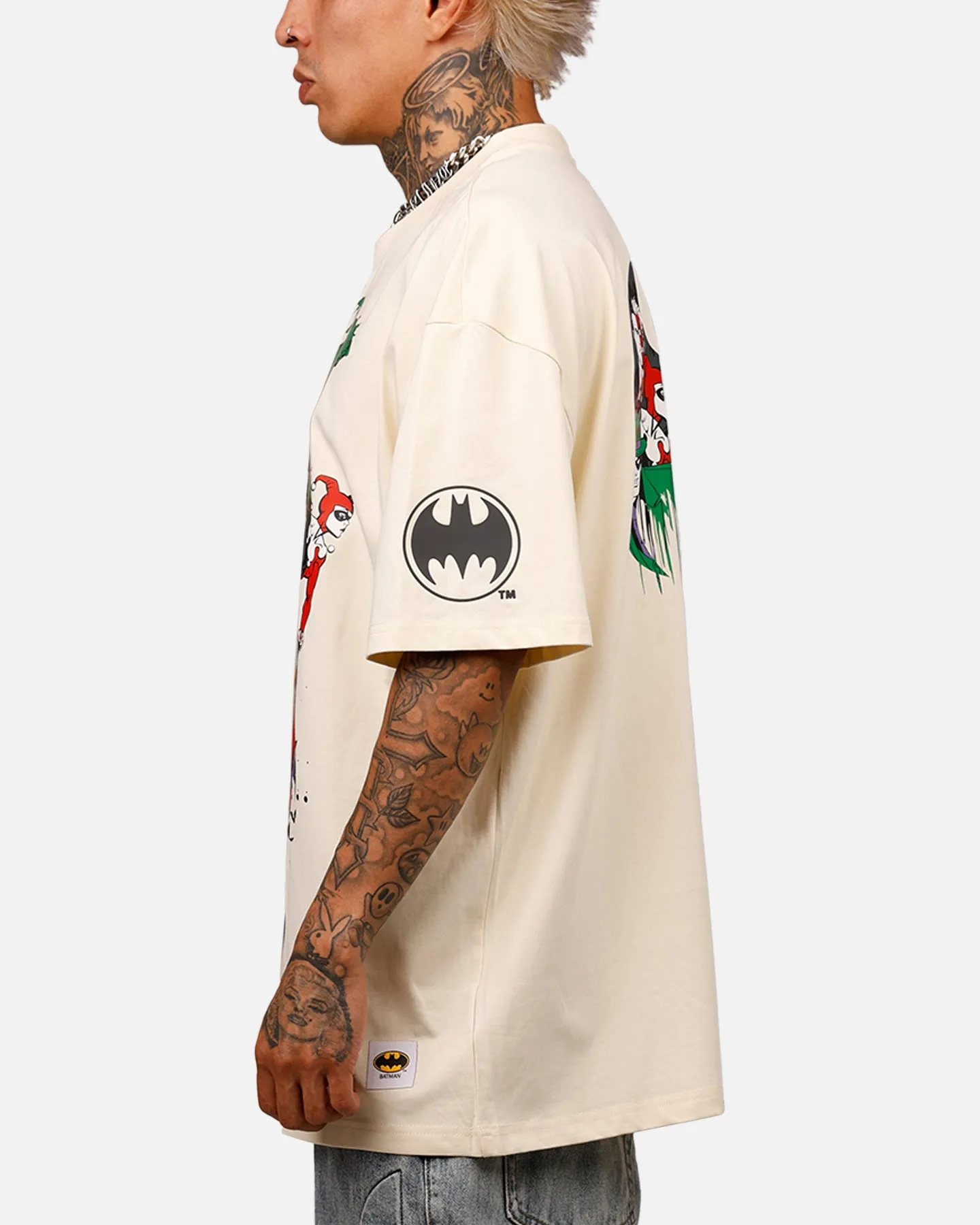 Freeze Max DC Batman We Are Not Afraid 'Troublemakers' T-Shirt Eggshell sold by Culture Kings product image thumbnail 5