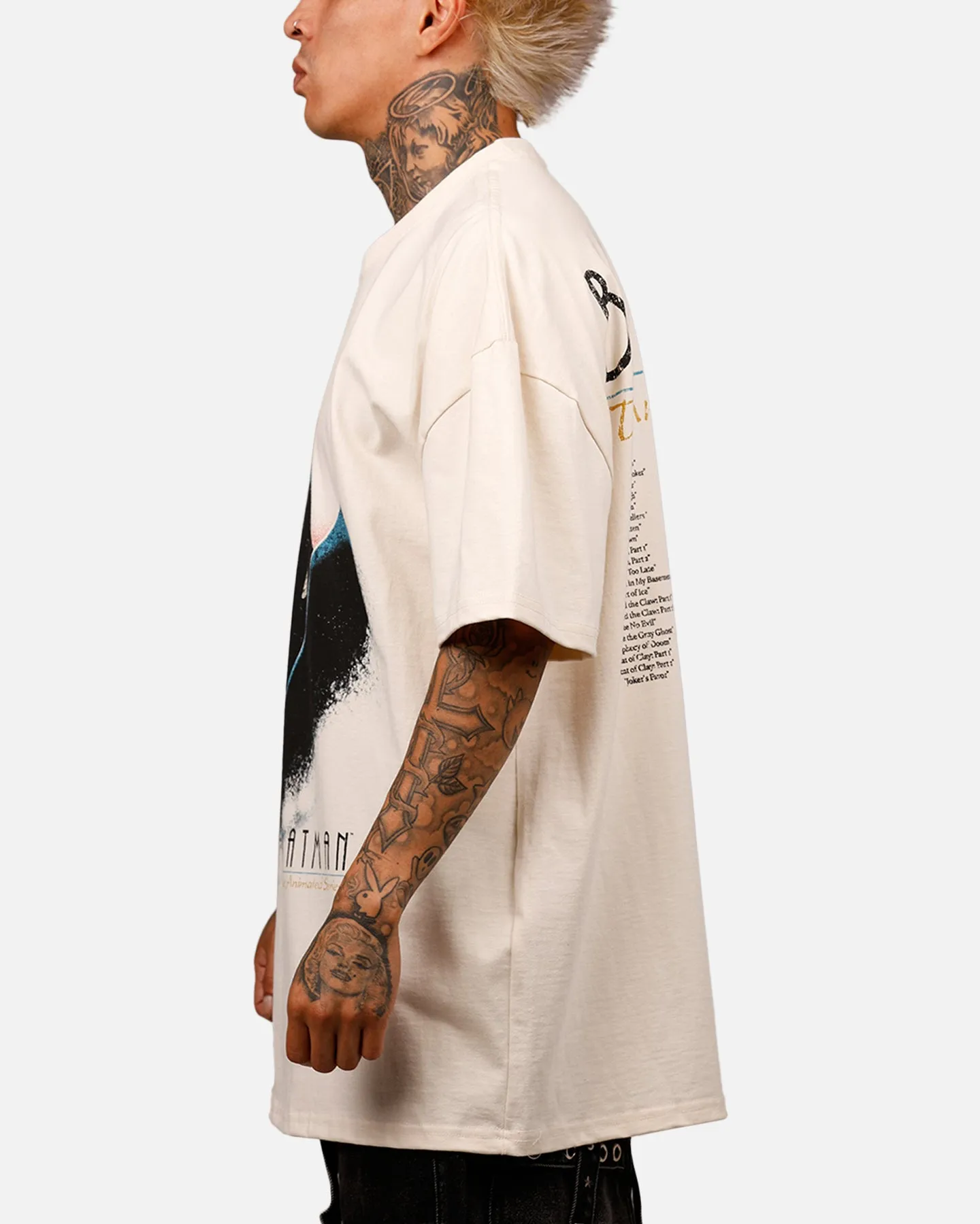 American Thrift X DC 97' Batman Heavyweight T-Shirt Off White sold by Culture Kings product image thumbnail 5