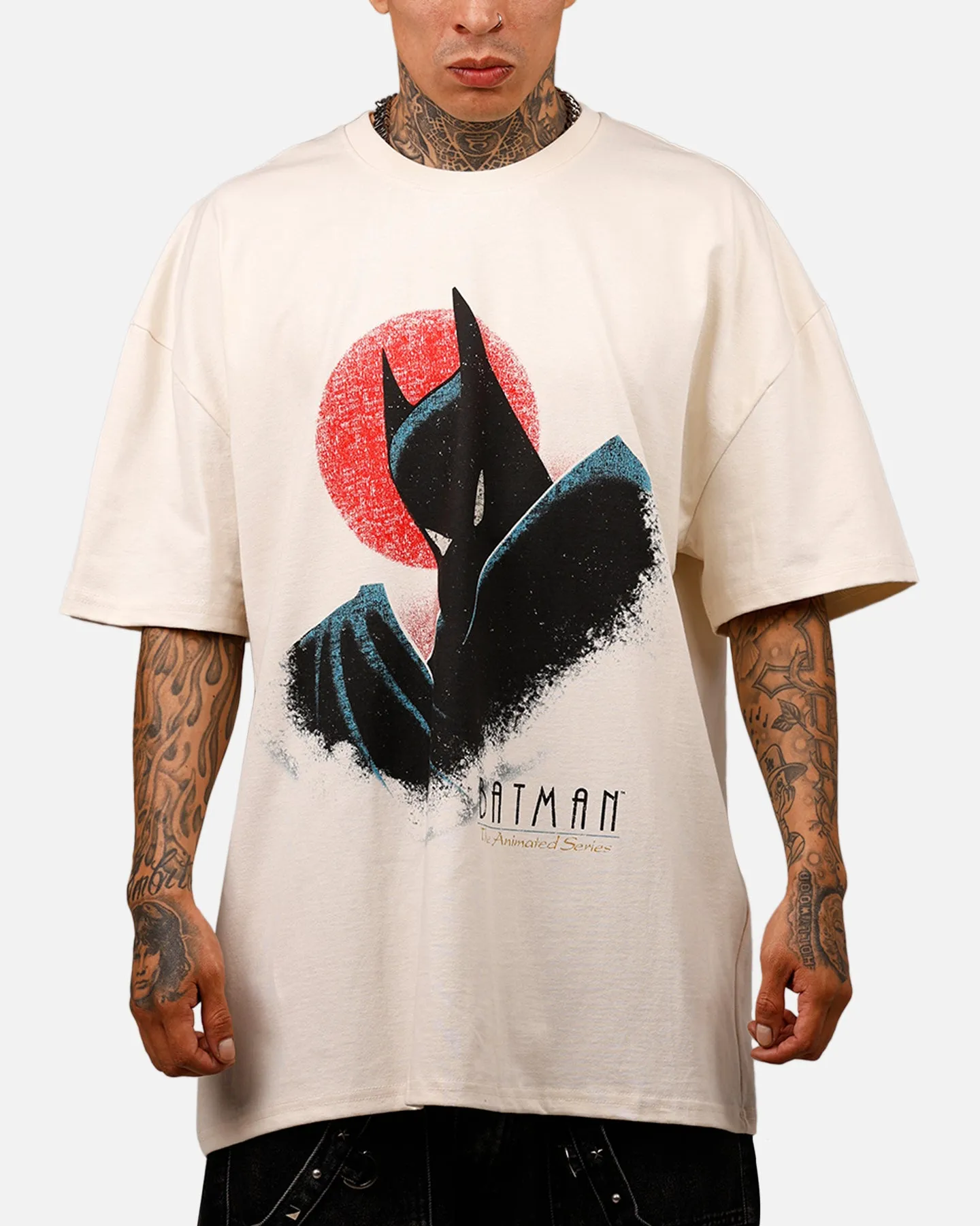 American Thrift X DC 97' Batman Heavyweight T-Shirt Off White sold by Culture Kings