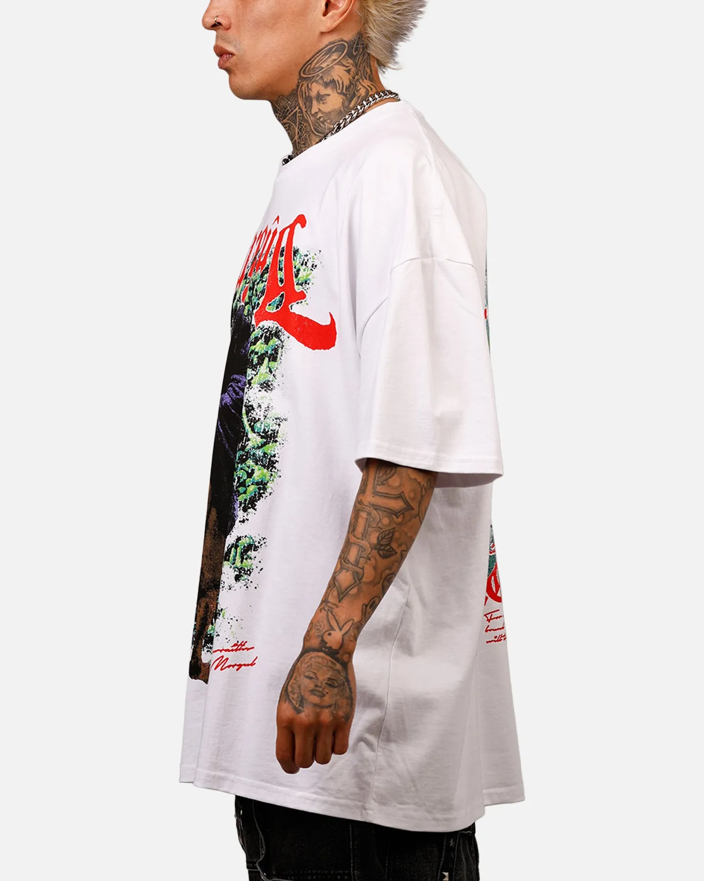 American Thrift X The Lord Of The Rings Nazgul Heavyweight Vintage T-Shirt White sold by Culture Kings product image thumbnail 5